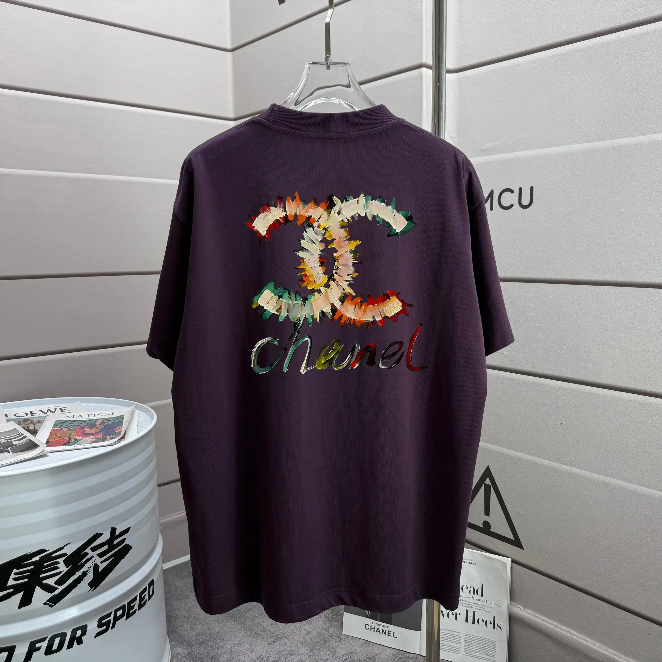 Logo Print Cotton Jersey T-Shirt D13012056