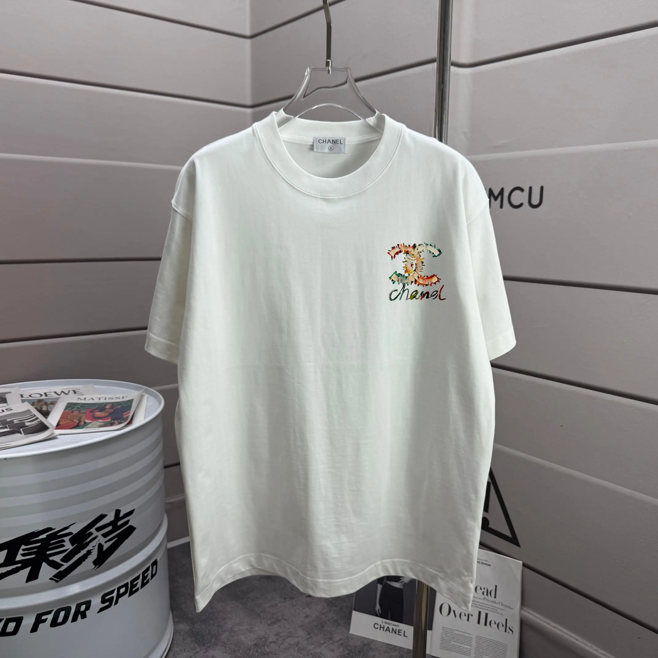 Logo Graphic Print Cotton T-Shirt D13012054 — view 2