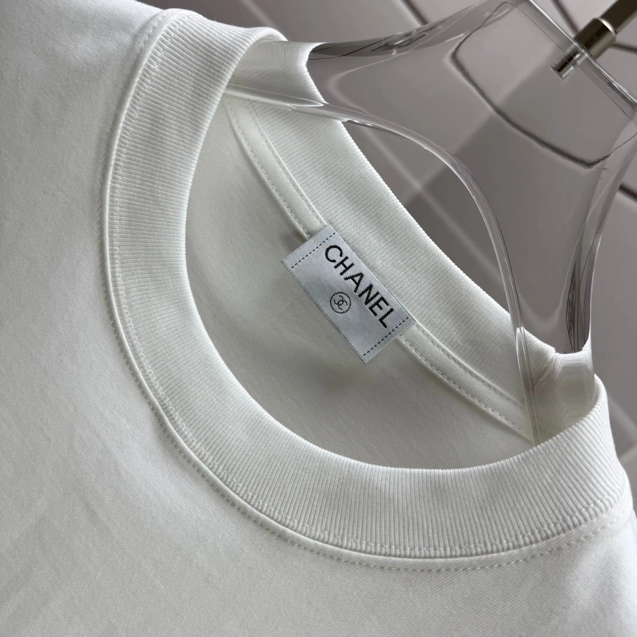Logo Graphic Print Cotton T-Shirt D13012054 — view 4