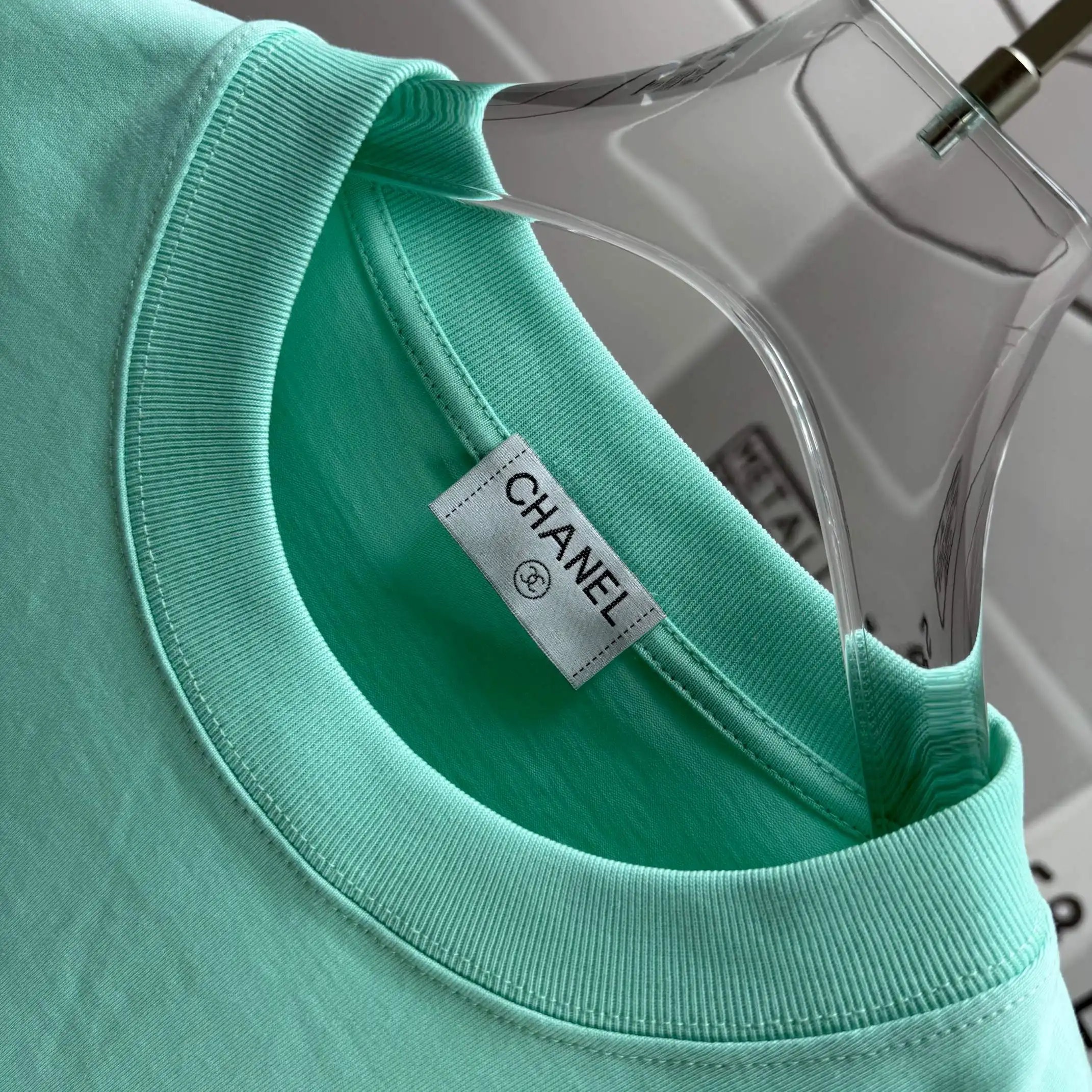 Logo Graphic Printed Cotton T-Shirt D13012057 — view 4