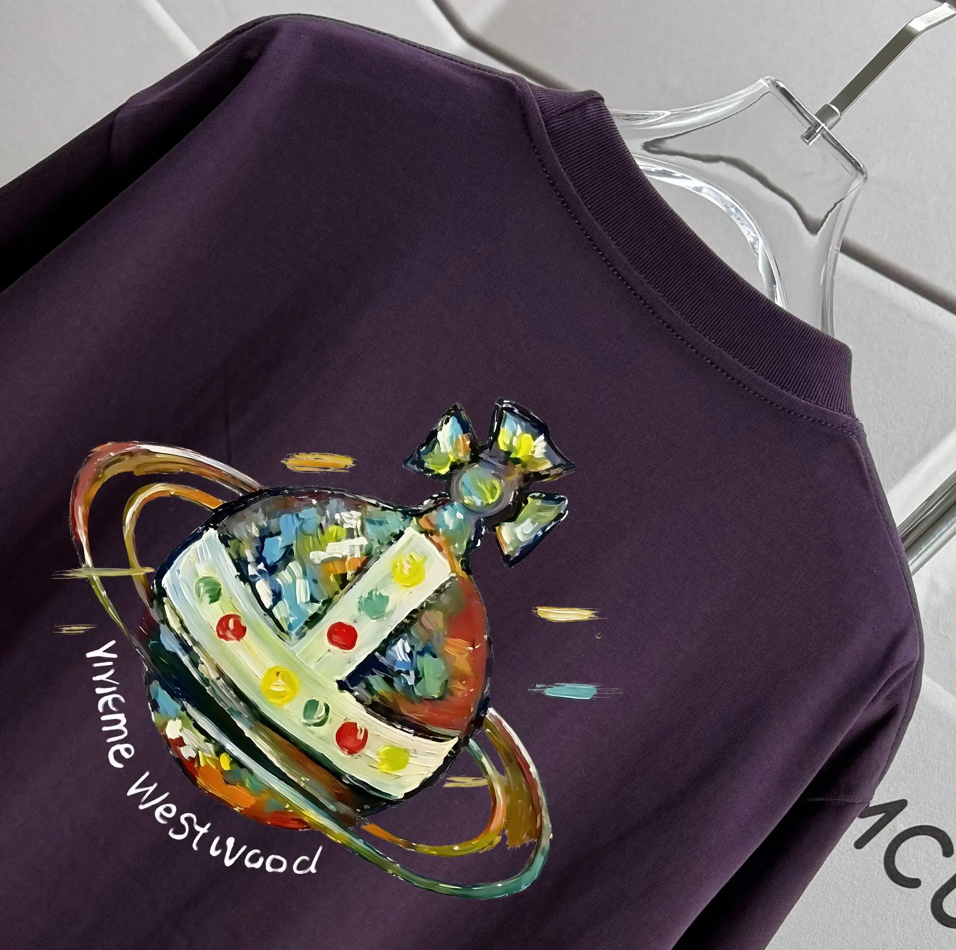 Orb Graphic Print Cotton T-Shirt D13012052 — view 3