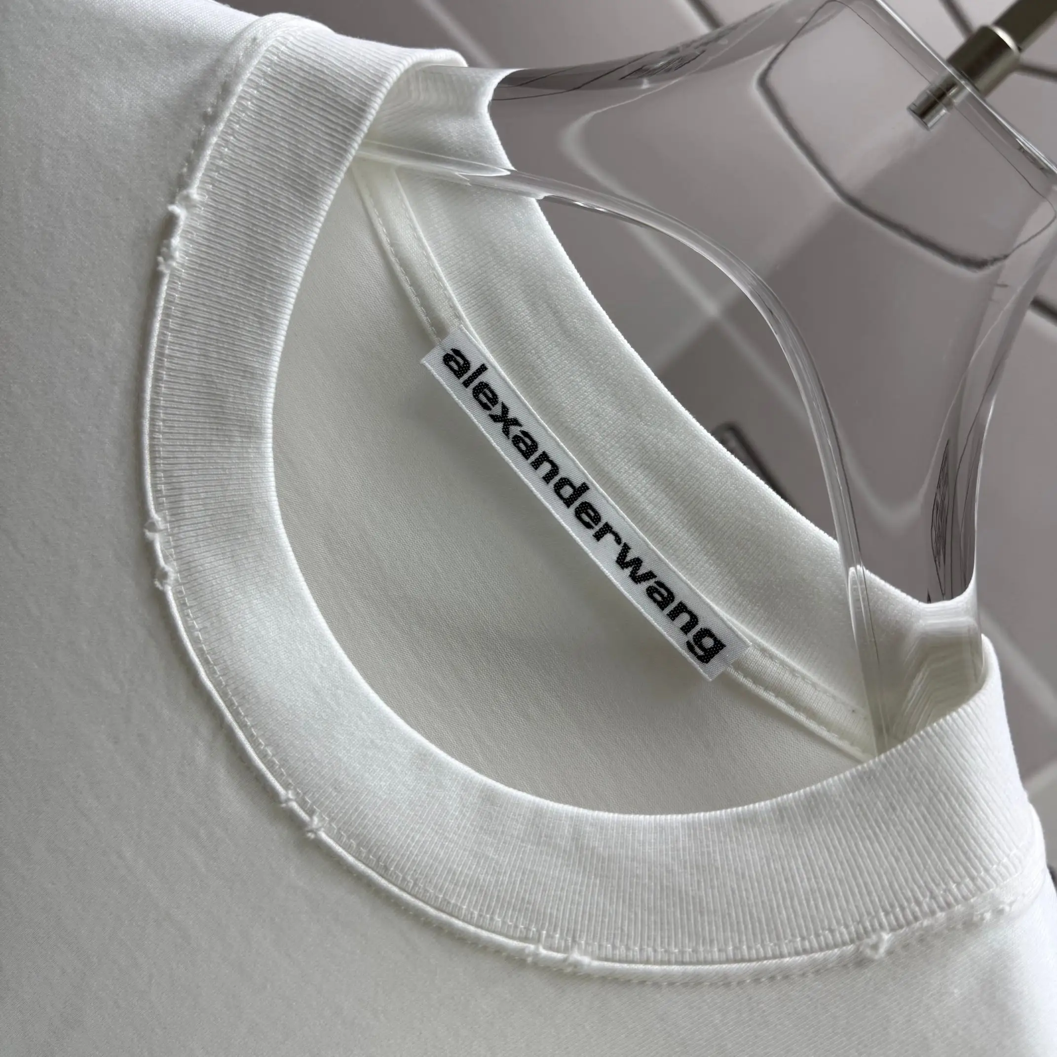 Distressed Logo Cotton T-Shirt D14012149 — view 5