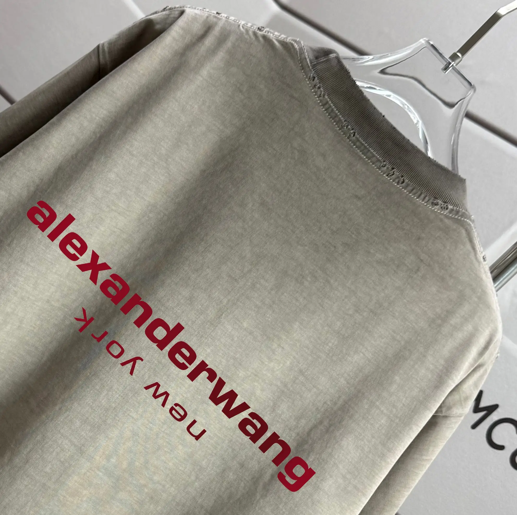 Washed Logo-Print Cotton T-Shirt D14012152 — view 3