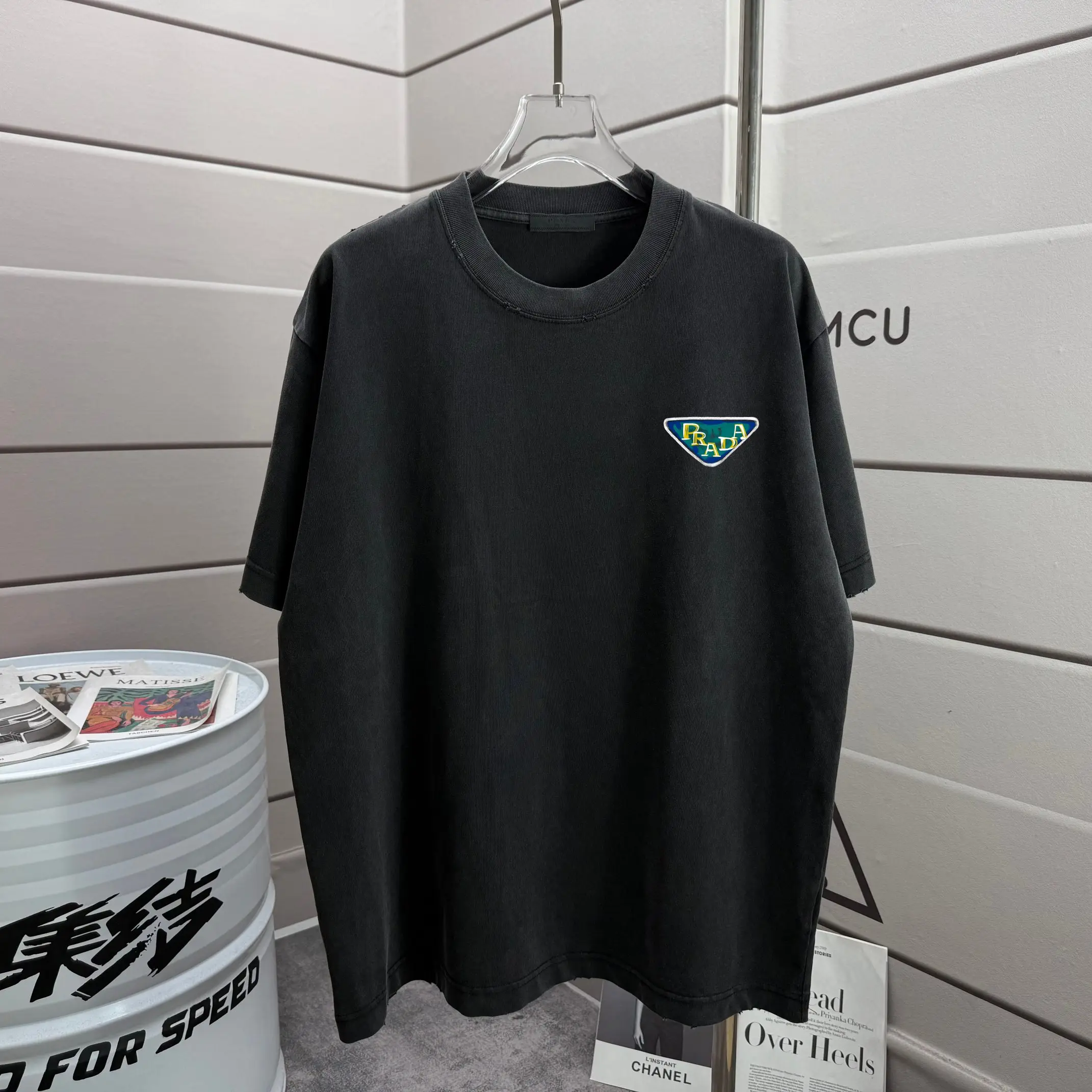 Logo Graphic Washed Cotton T-Shirt D14015187 — view 2