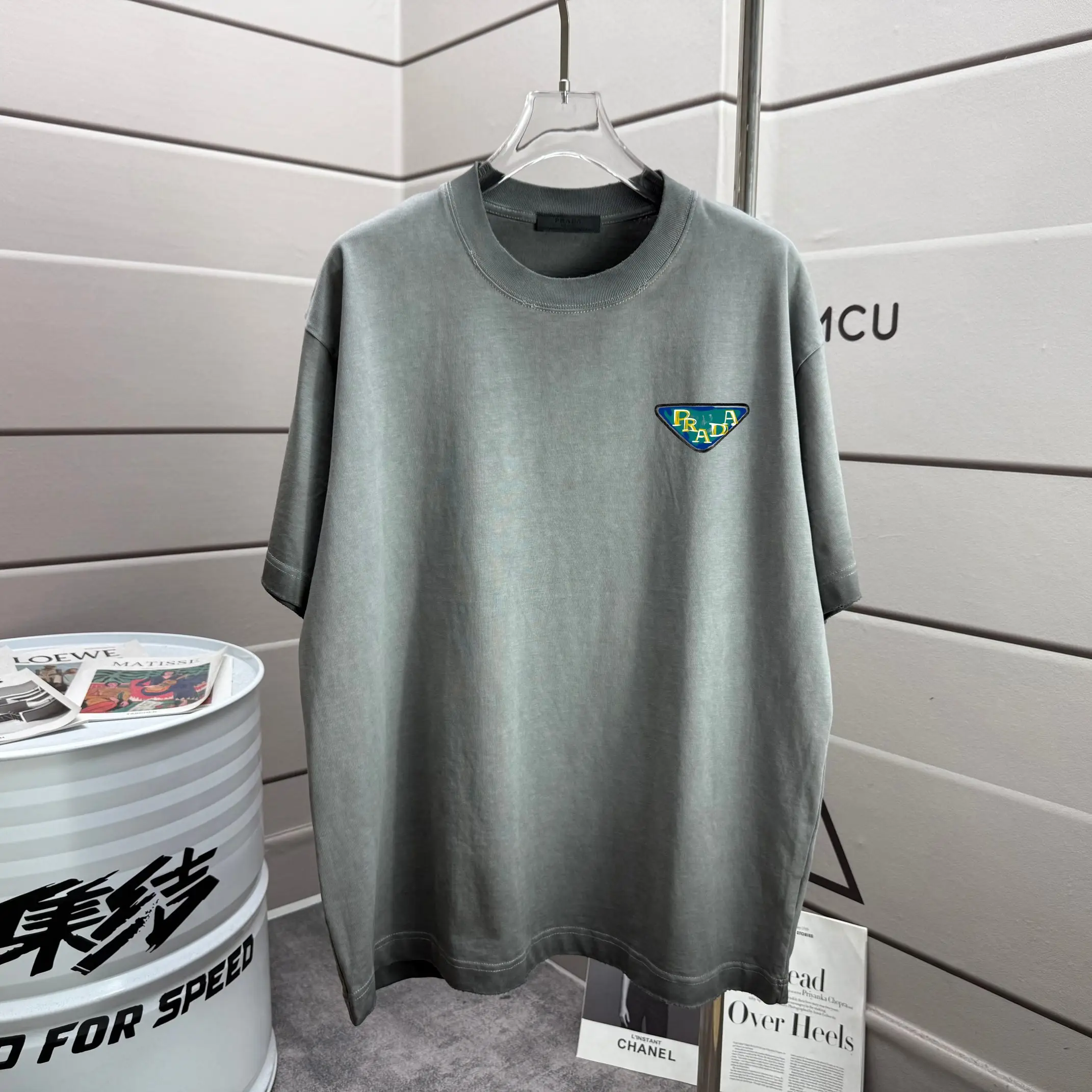 Logo Graphic Washed Cotton T-Shirt D14015189 — view 2