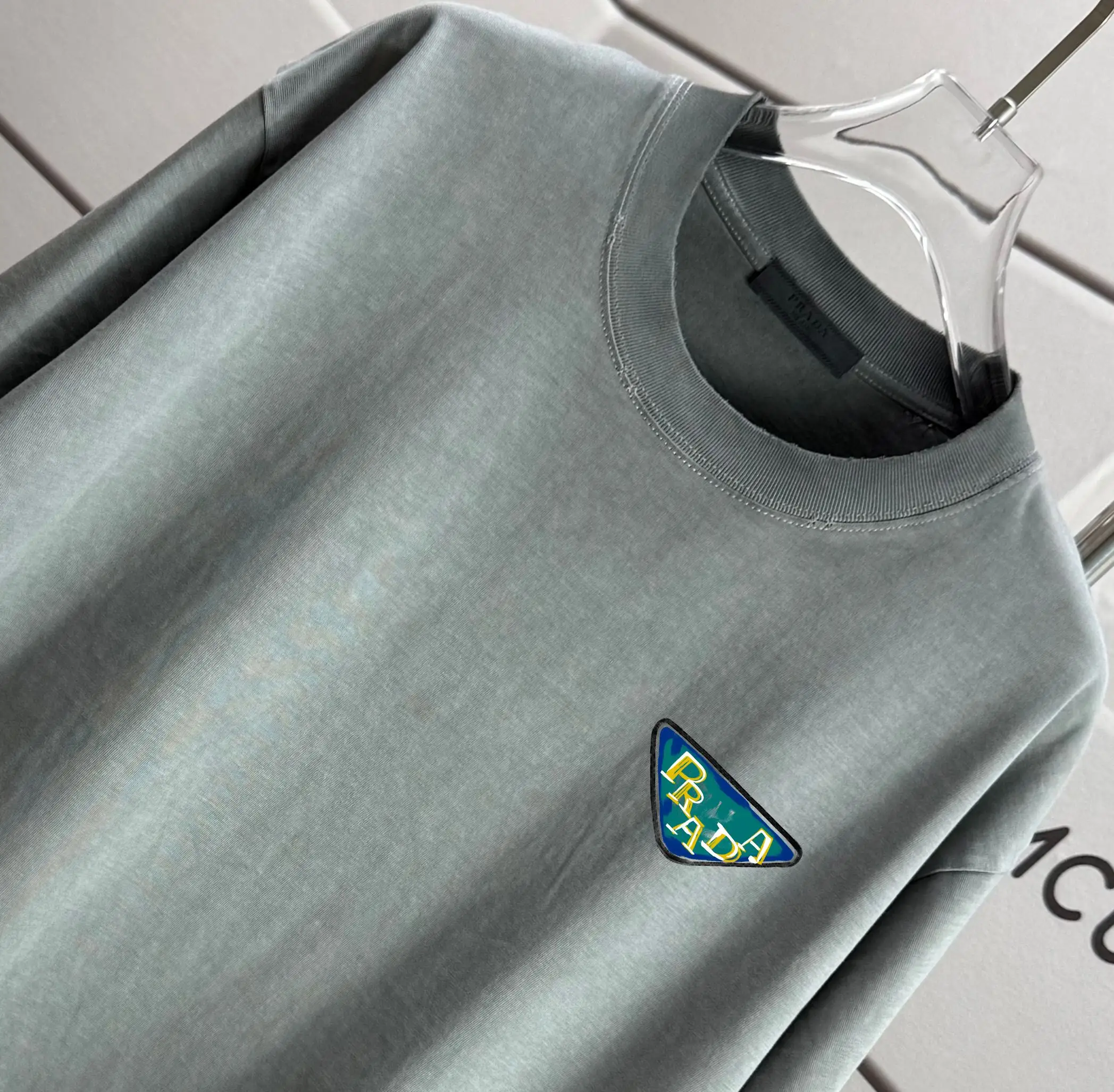 Logo Graphic Washed Cotton T-Shirt D14015189 — view 3