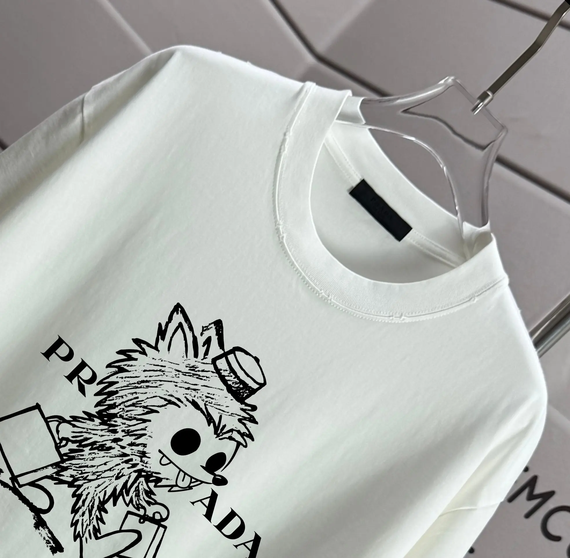 Graphic Character Logo Cotton T-Shirt D14012157 — view 3