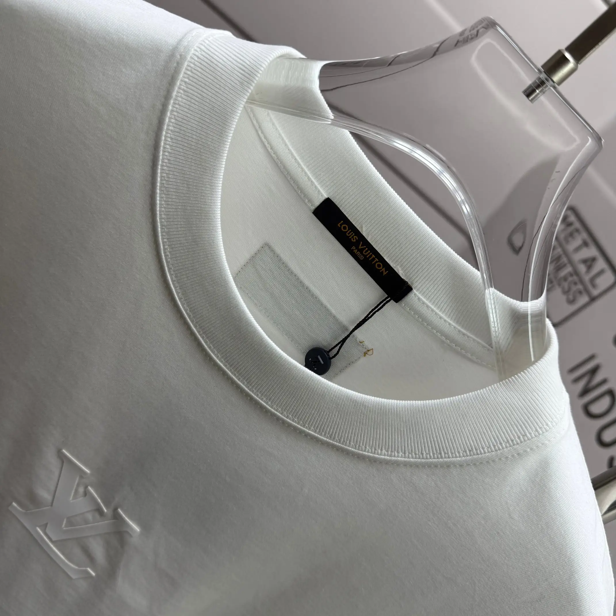Embossed Logo Cotton T-Shirt D14015128 — view 3
