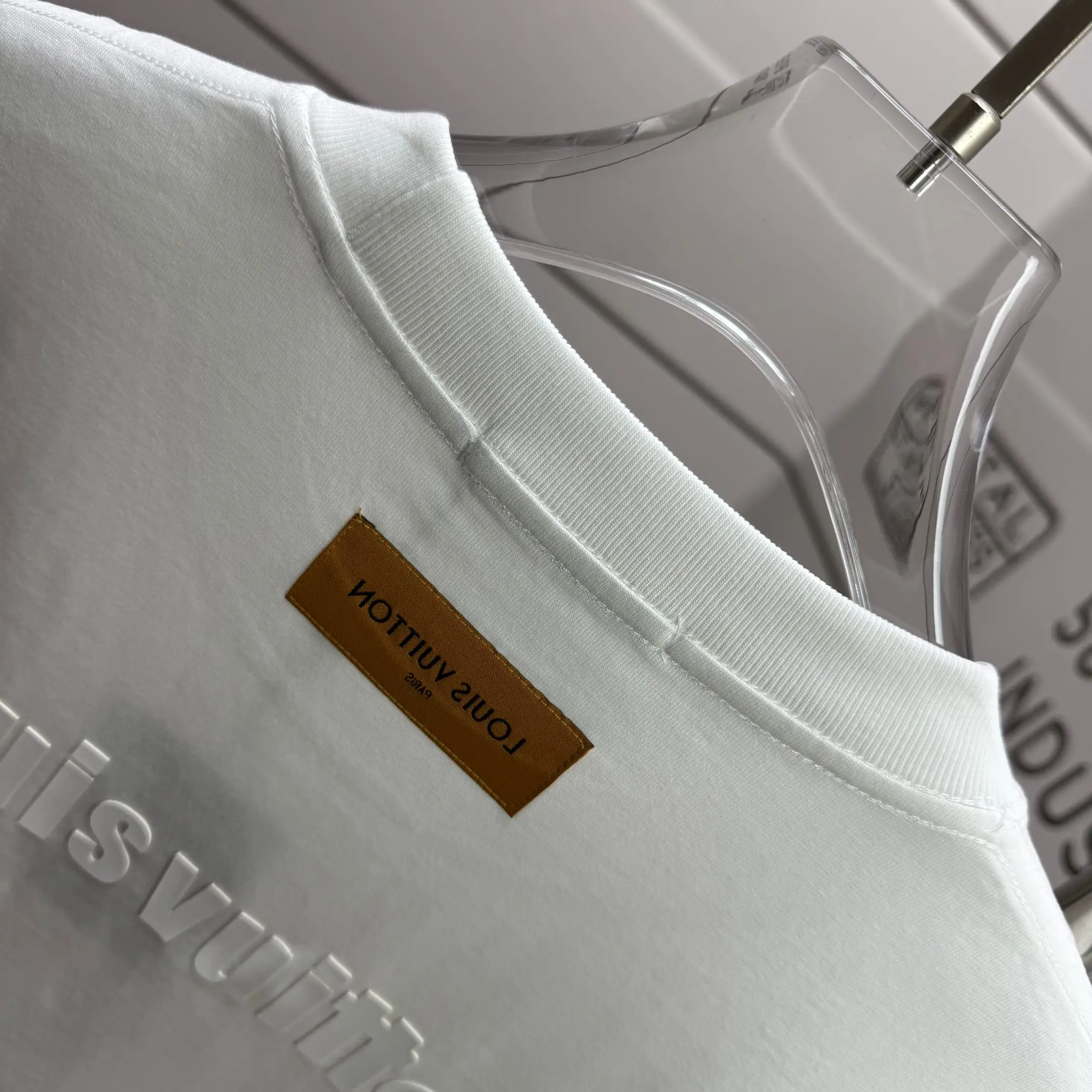 Embossed Logo Cotton T-Shirt D14015128 — view 8