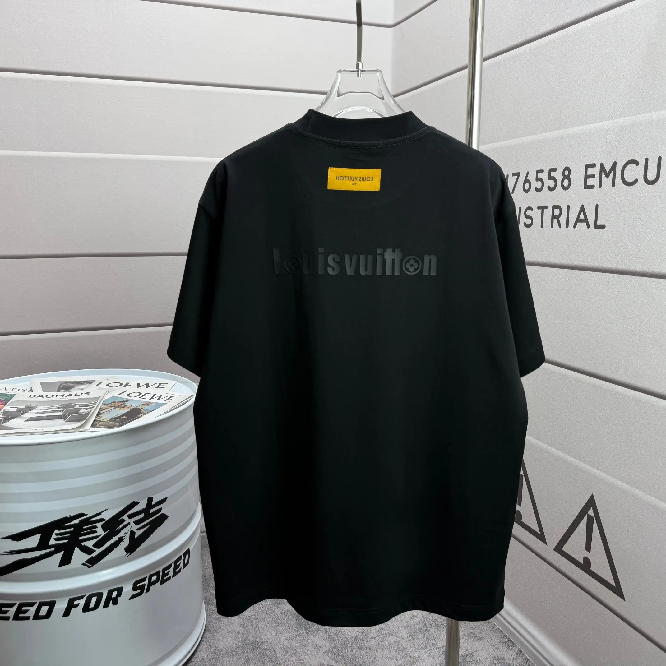 Logo Silicone Print Cotton T-Shirt D14015129 — view 2