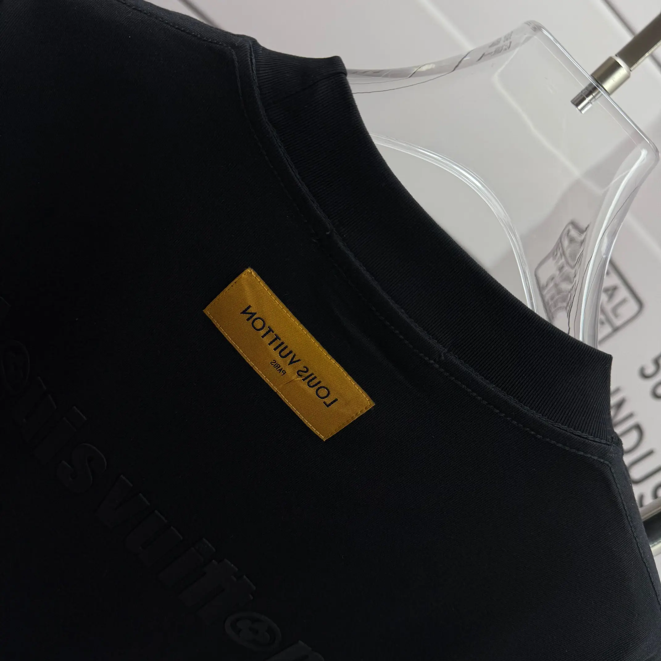 Logo Silicone Print Cotton T-Shirt D14015129 — view 8