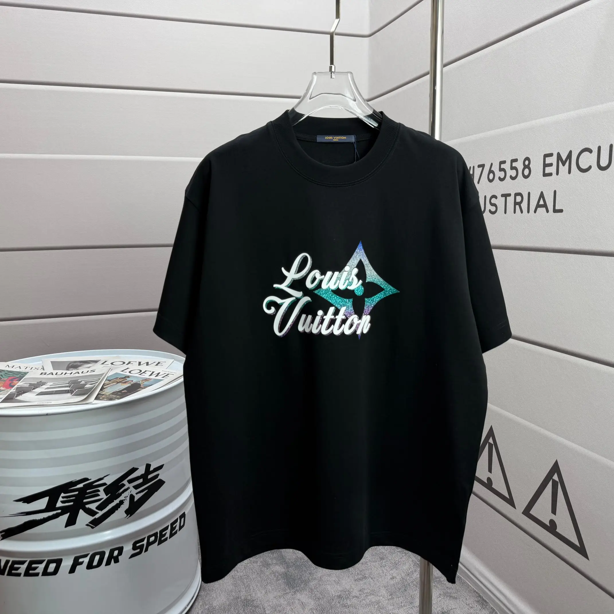 Logo Print Cotton Jersey T-Shirt D14015132