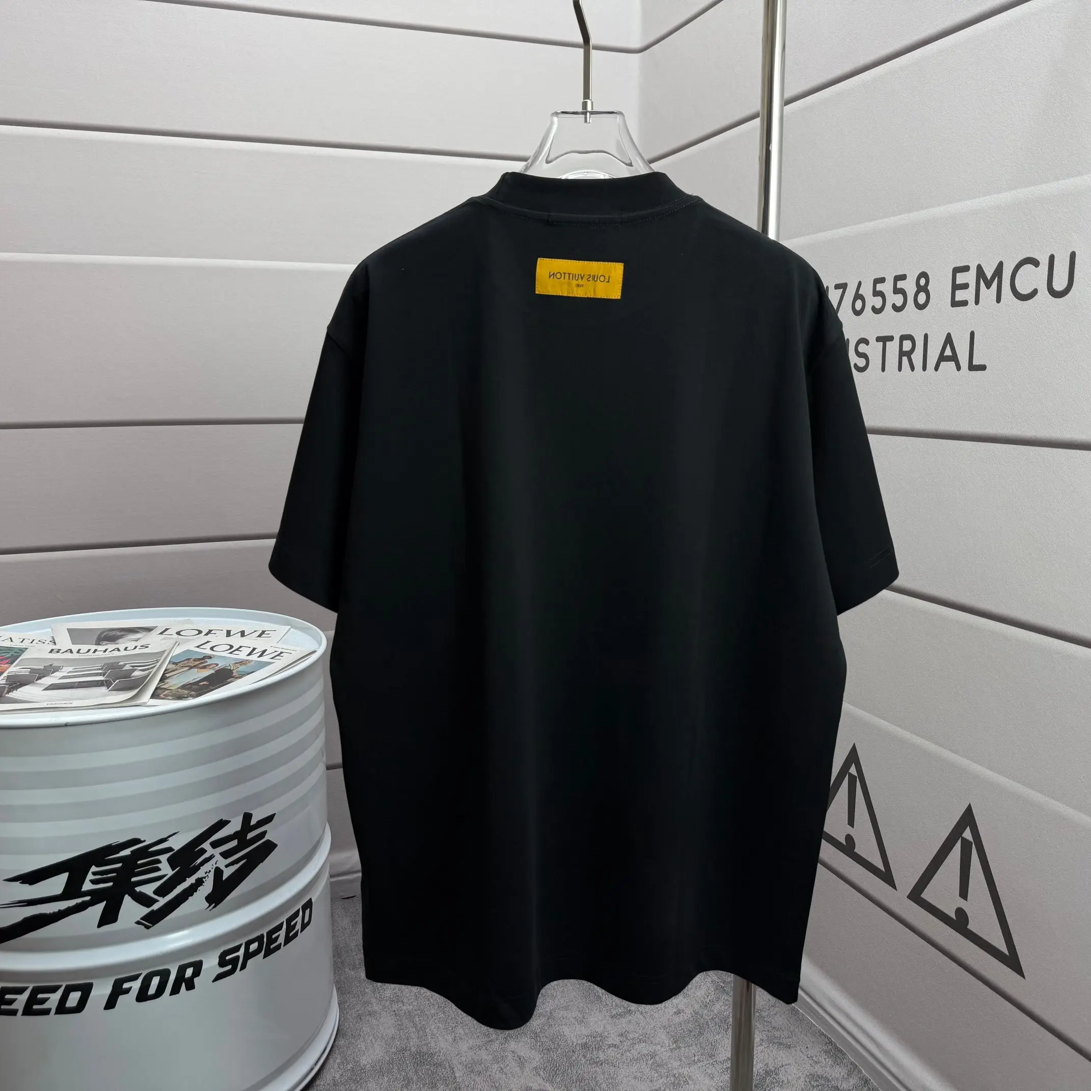 Logo Print Cotton Jersey T-Shirt D14015132 — view 2