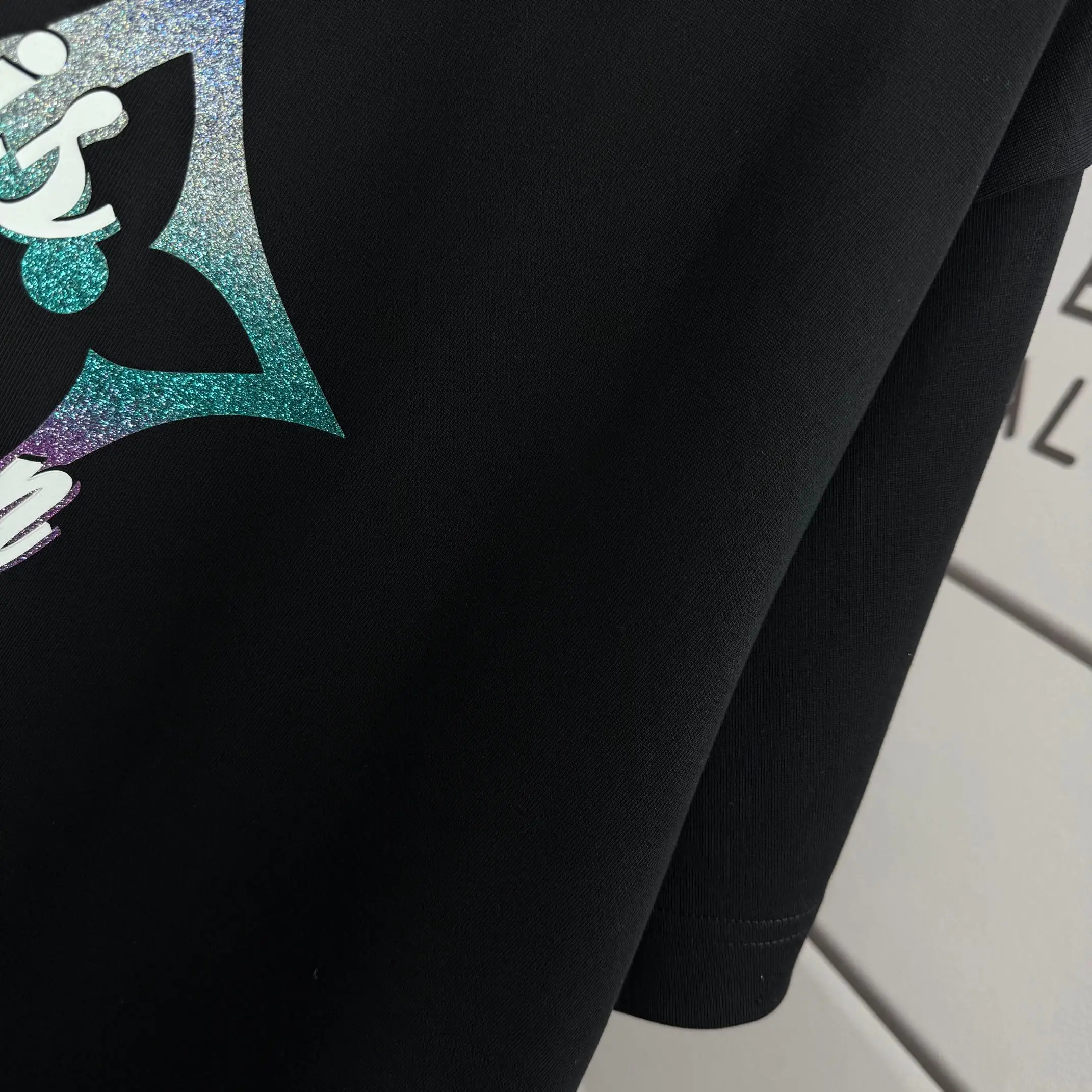 Logo Print Cotton Jersey T-Shirt D14015132 — view 6