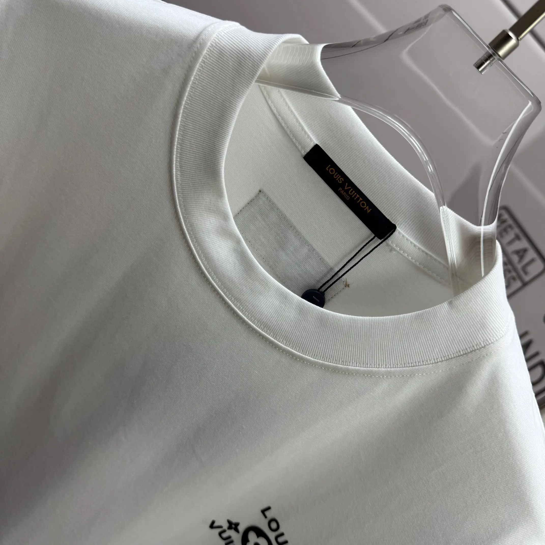 Logo Print Cotton Jersey T-Shirt D14012138 — view 3