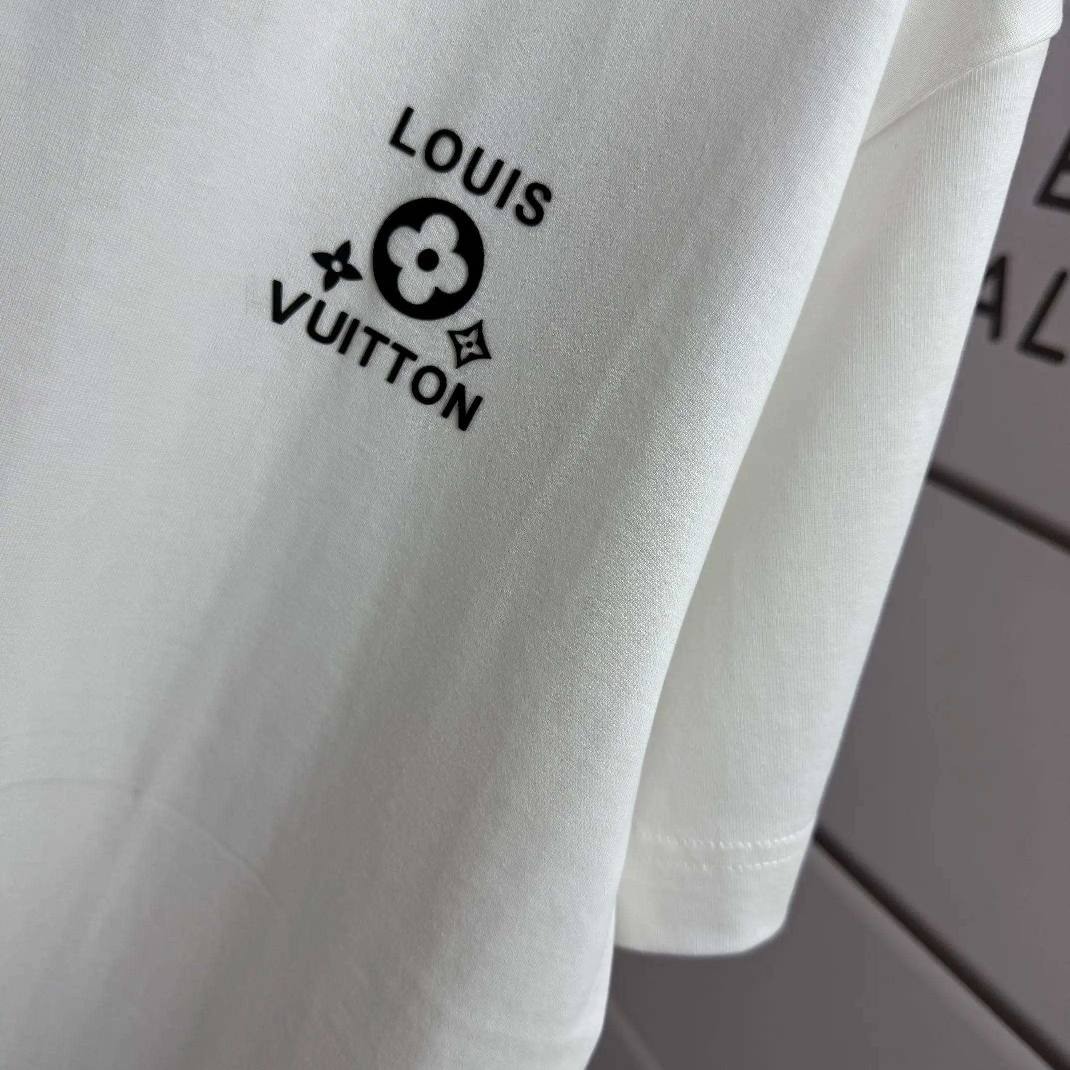 Logo Print Cotton Jersey T-Shirt D14012138 — view 6