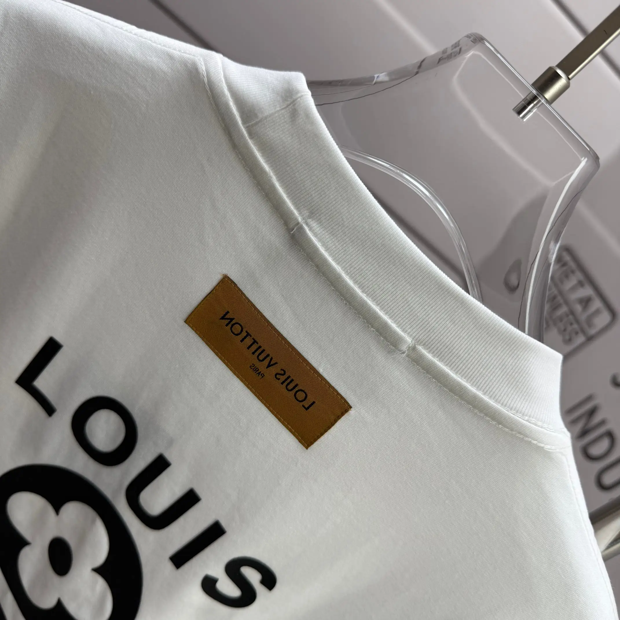 Logo Print Cotton Jersey T-Shirt D14012138 — view 8