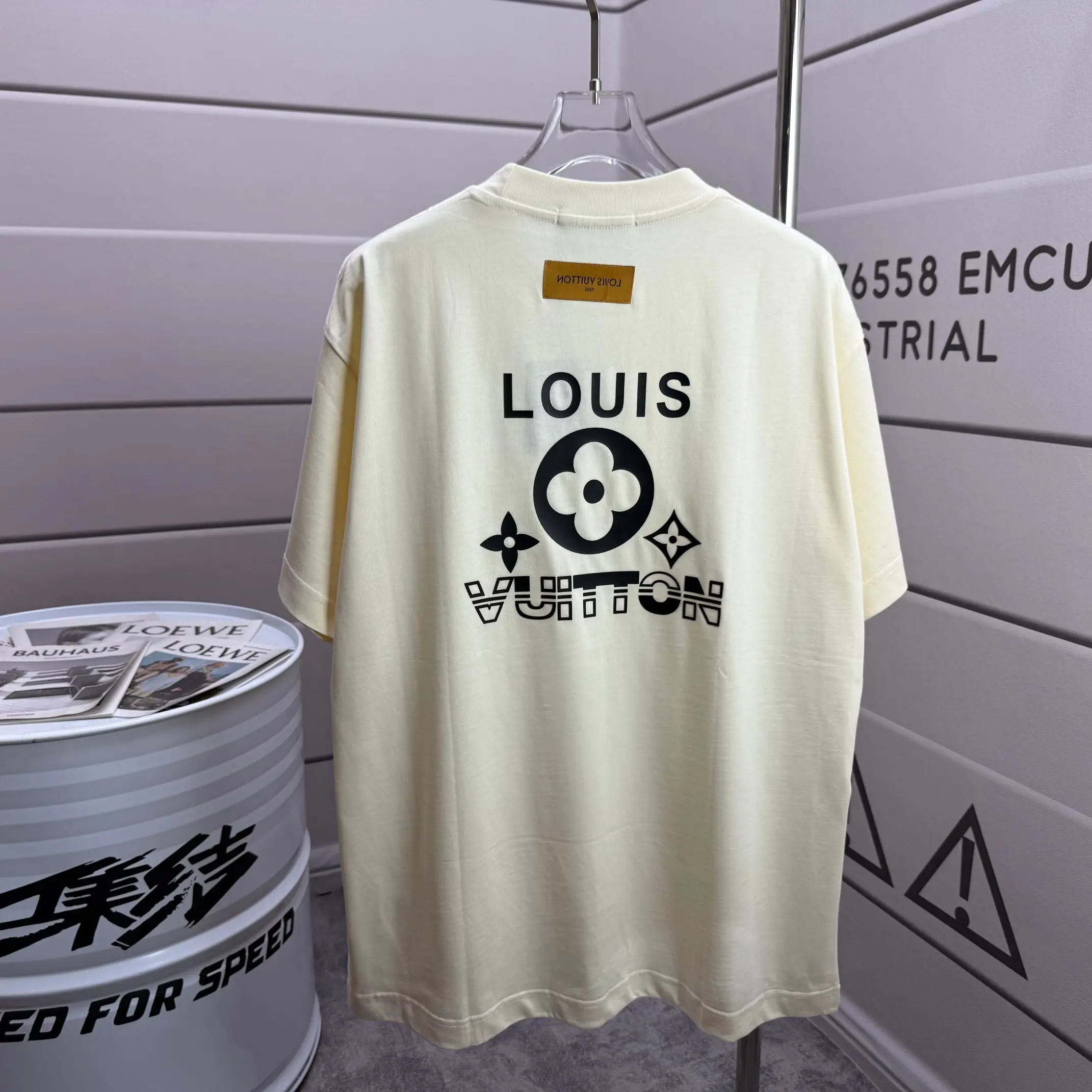 Logo Print Cotton Jersey T-Shirt D14012140
