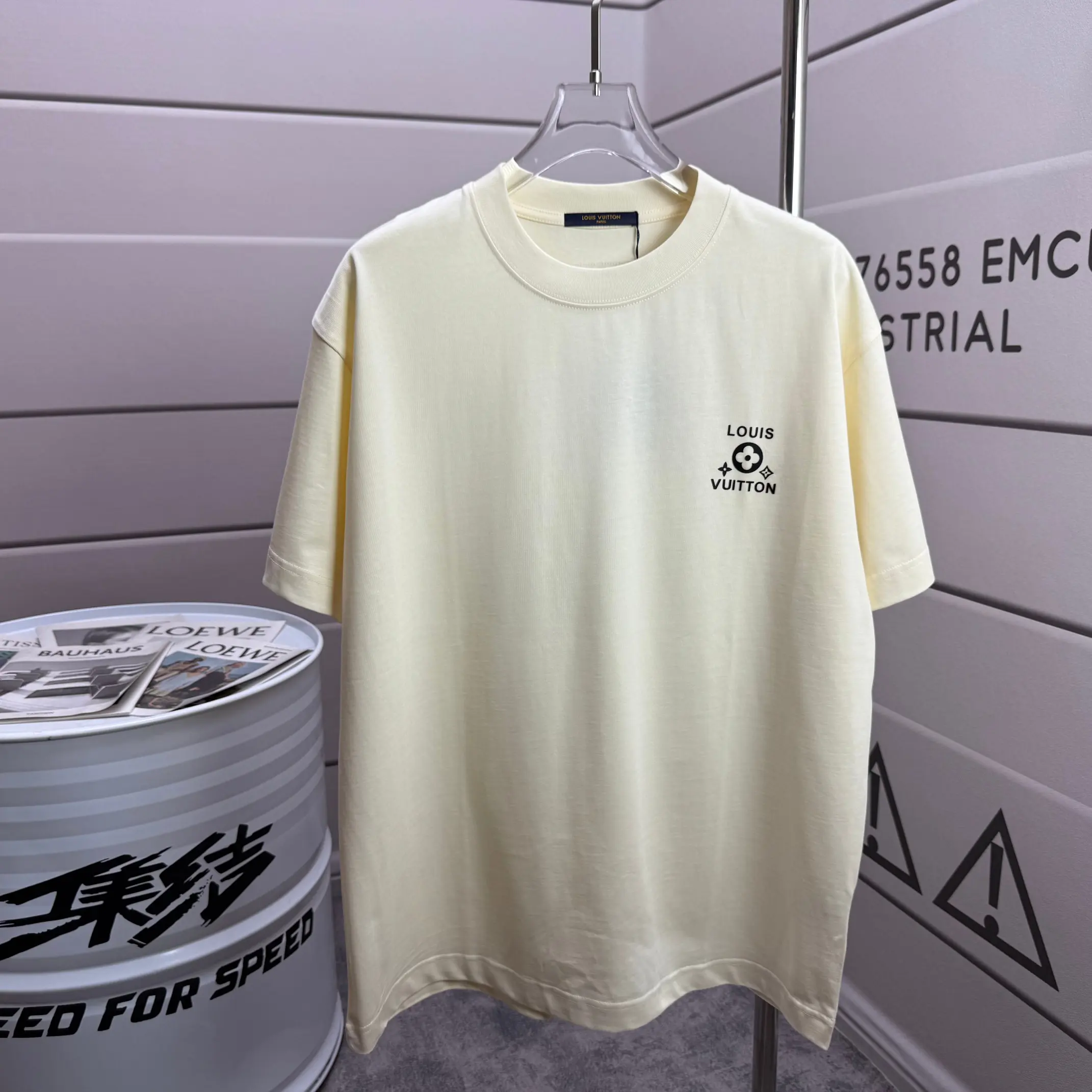 Logo Print Cotton Jersey T-Shirt D14012140 — view 2