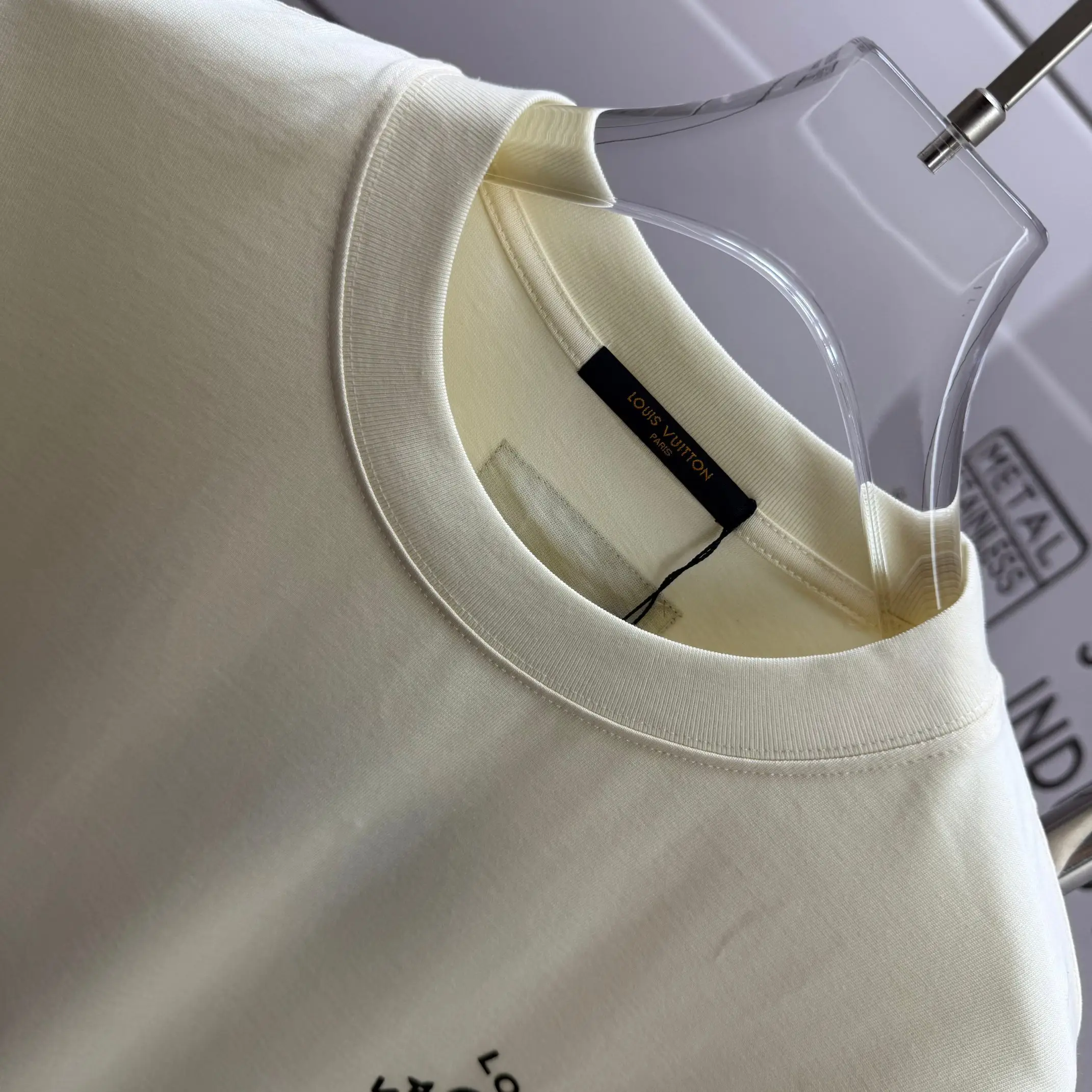 Logo Print Cotton Jersey T-Shirt D14012140 — view 3