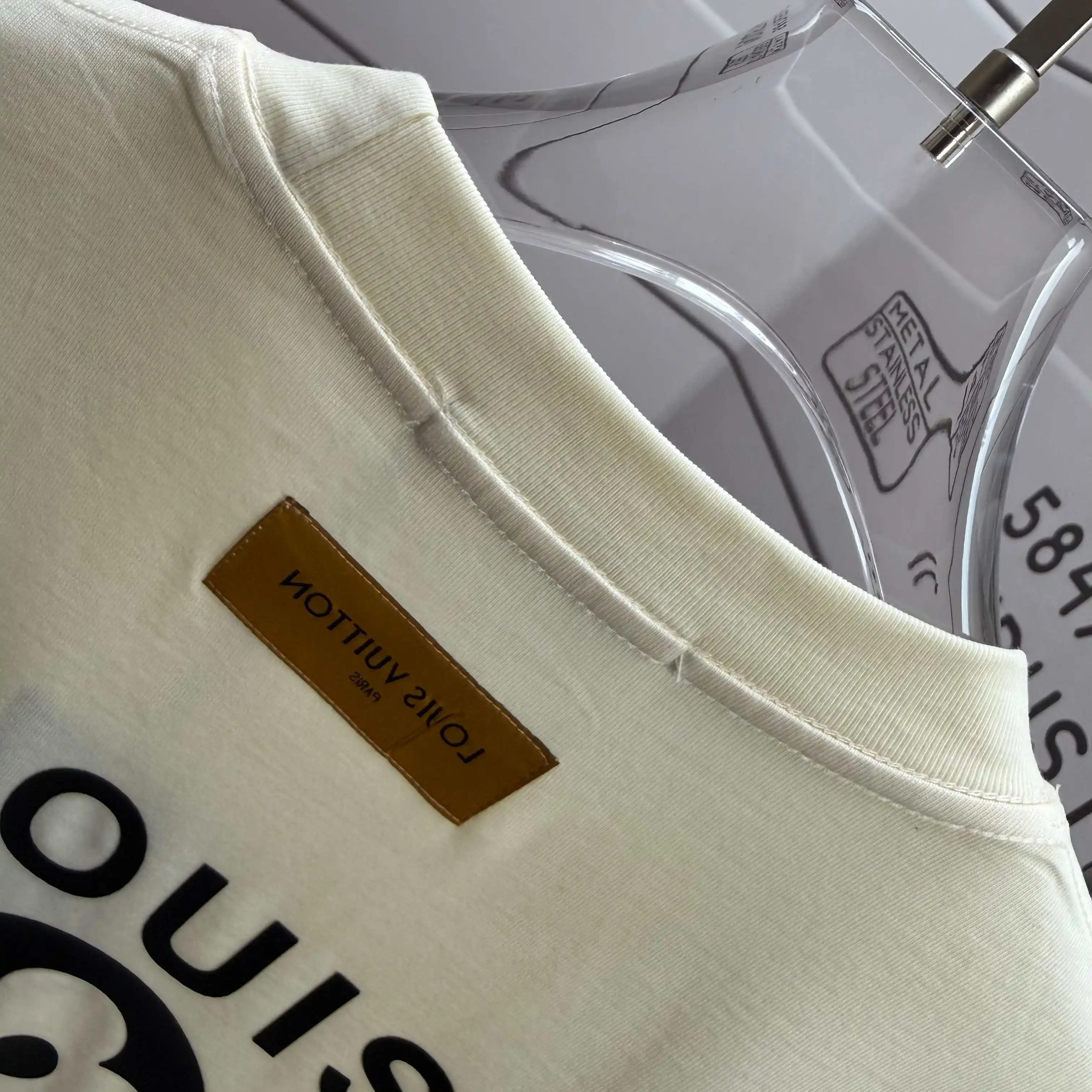 Logo Print Cotton Jersey T-Shirt D14012140 — view 8