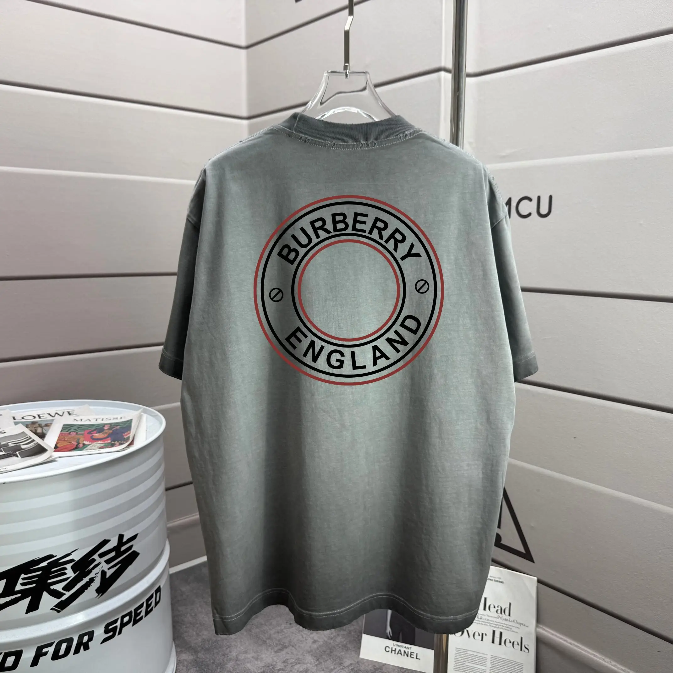 Logo Graphic Washed Cotton T-Shirt D14012143 — view 2