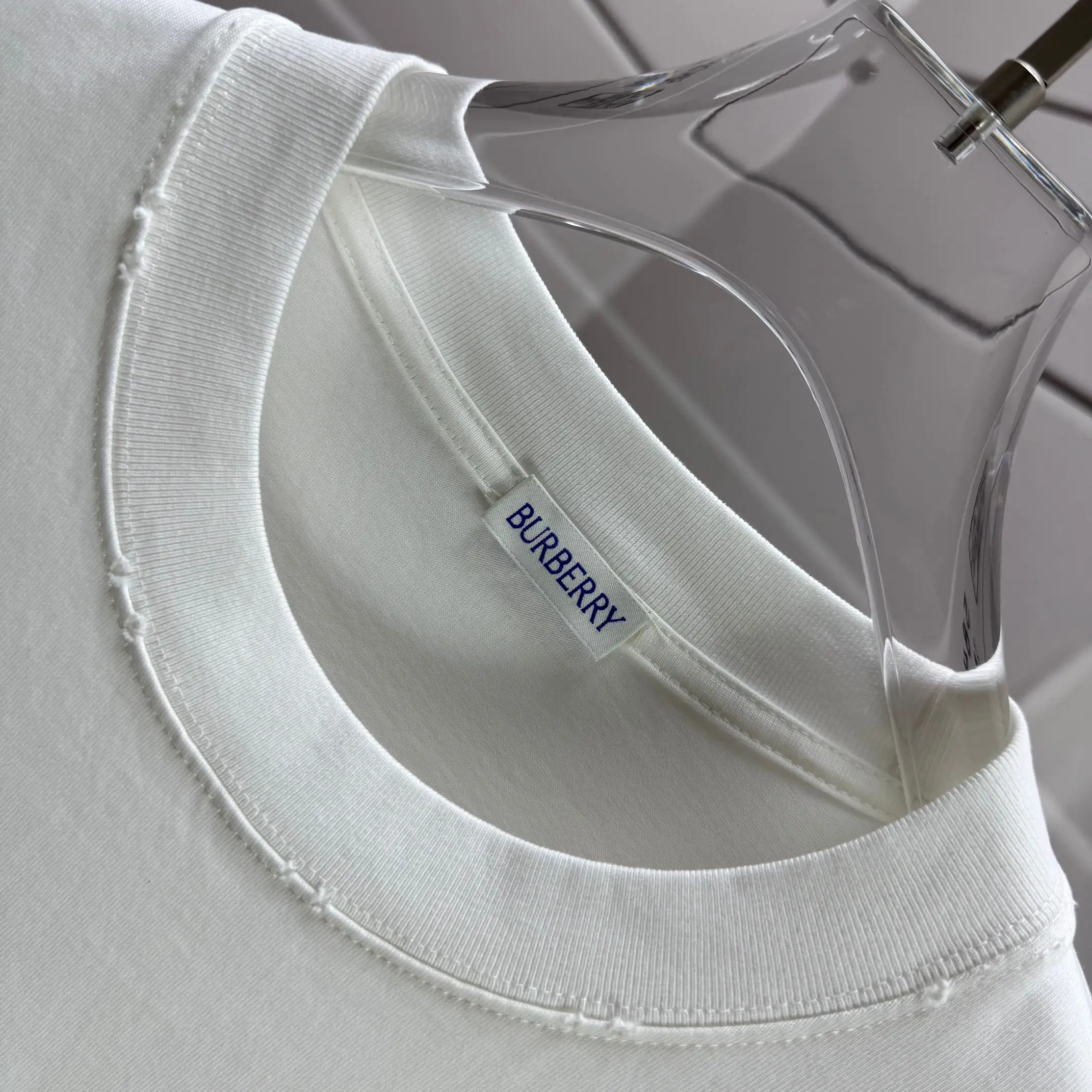 Logo Graphic Distressed Cotton T-Shirt D14012145 — view 5