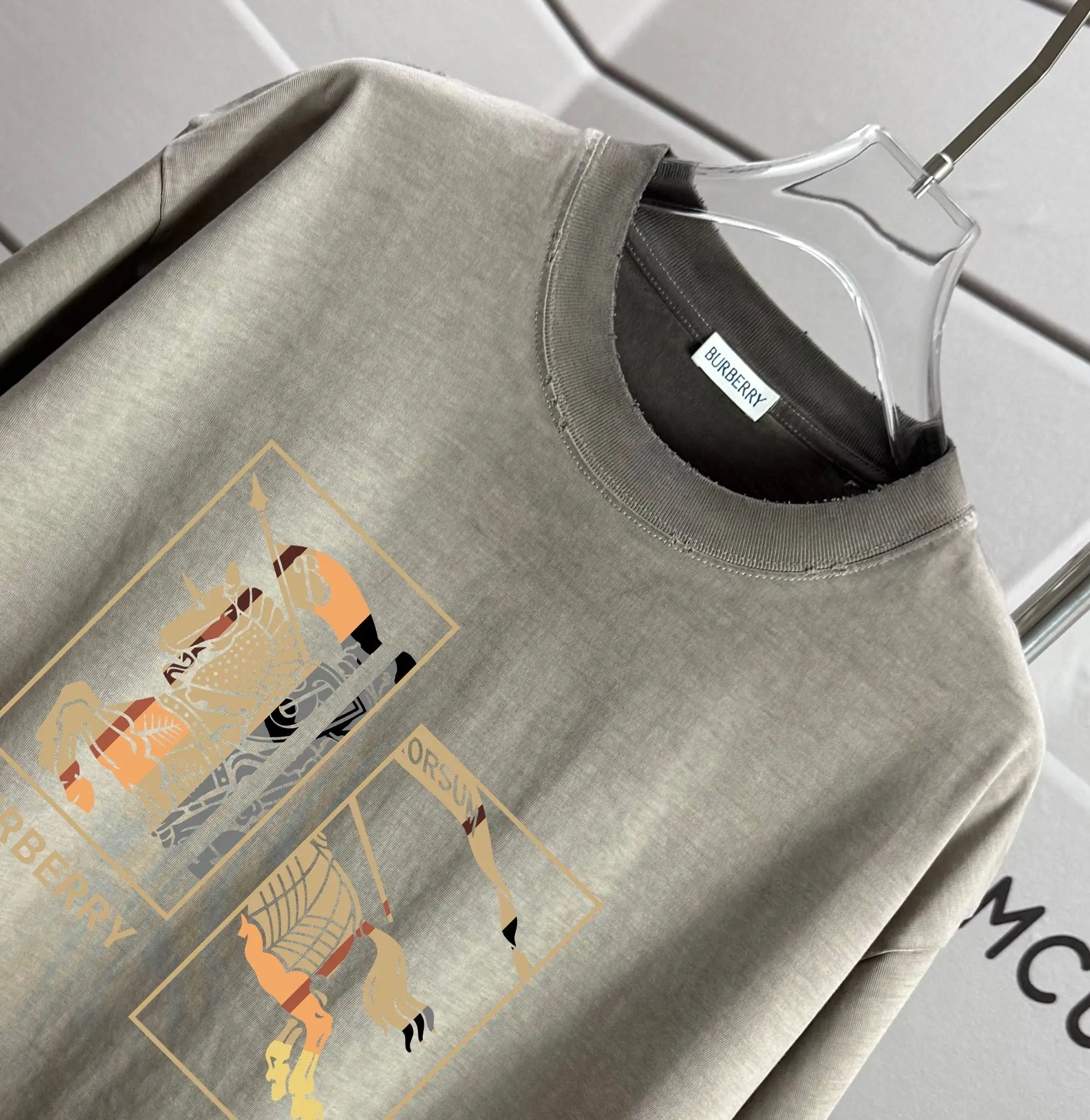 Logo Graphic Washed Cotton T-Shirt D14012148 — view 3