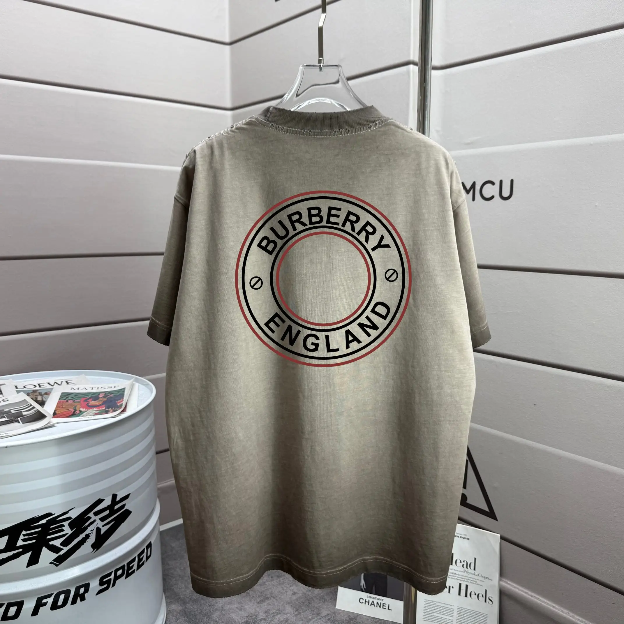 Logo Graphic Washed Cotton T-Shirt D14012144 — view 2