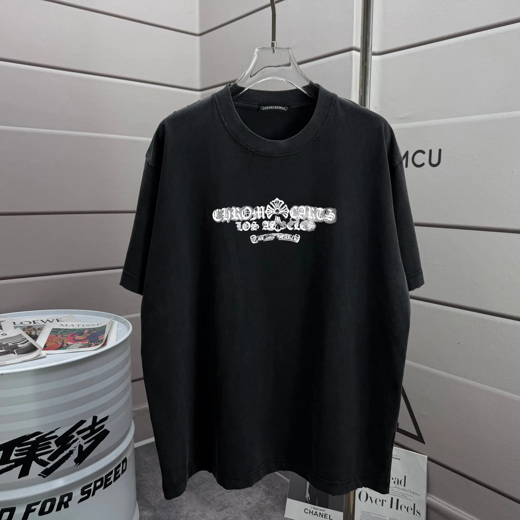 Logo Graphic Washed Cotton T-Shirt D14015203 — view 2