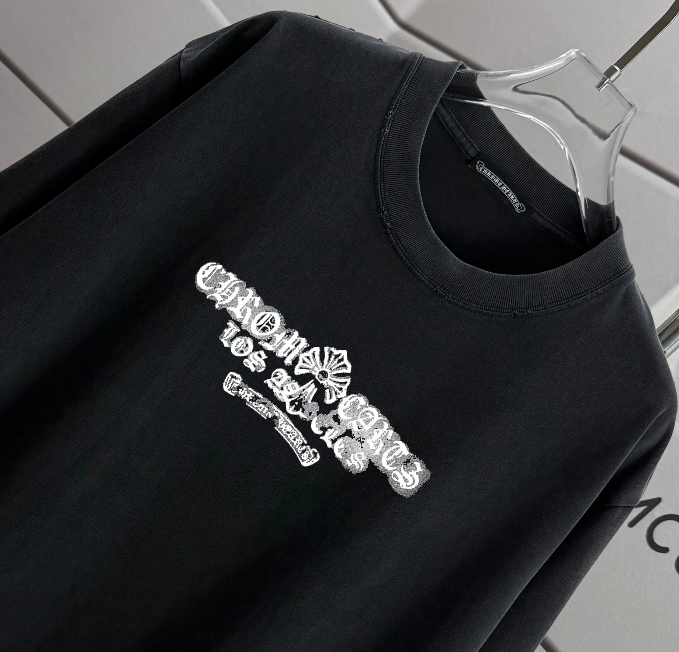 Logo Graphic Washed Cotton T-Shirt D14015203 — view 3