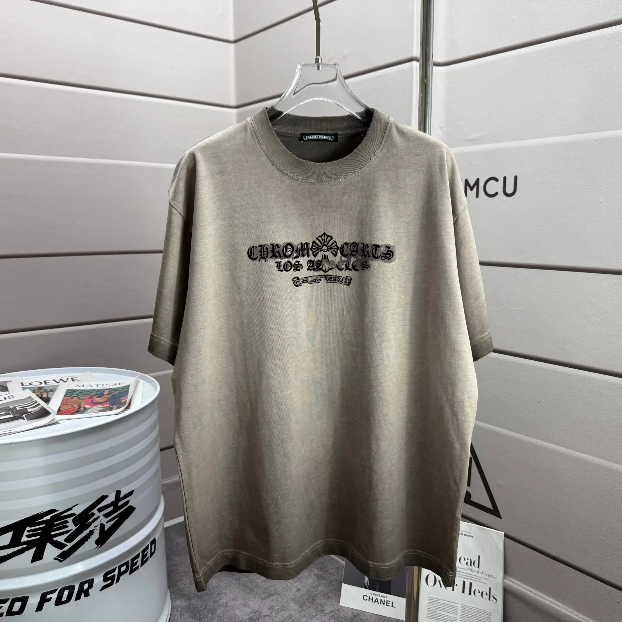 Logo Graphic Washed Cotton T-Shirt D14015206 — view 2