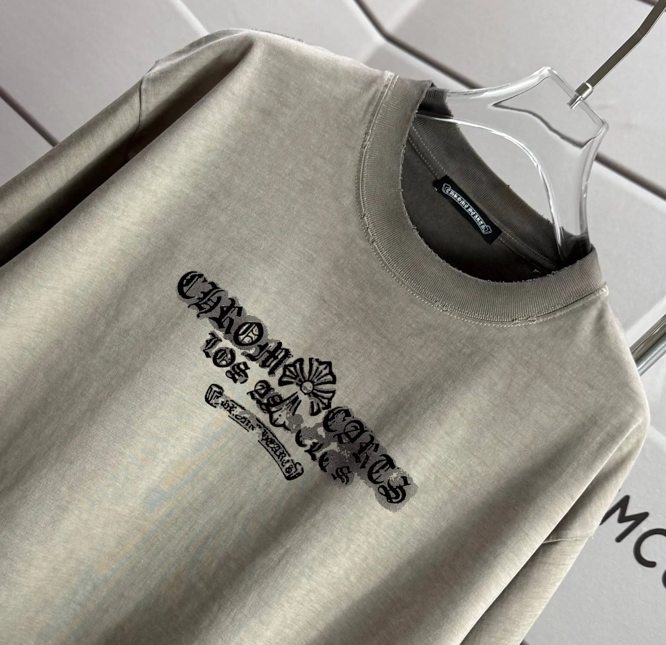 Logo Graphic Washed Cotton T-Shirt D14015206 — view 3