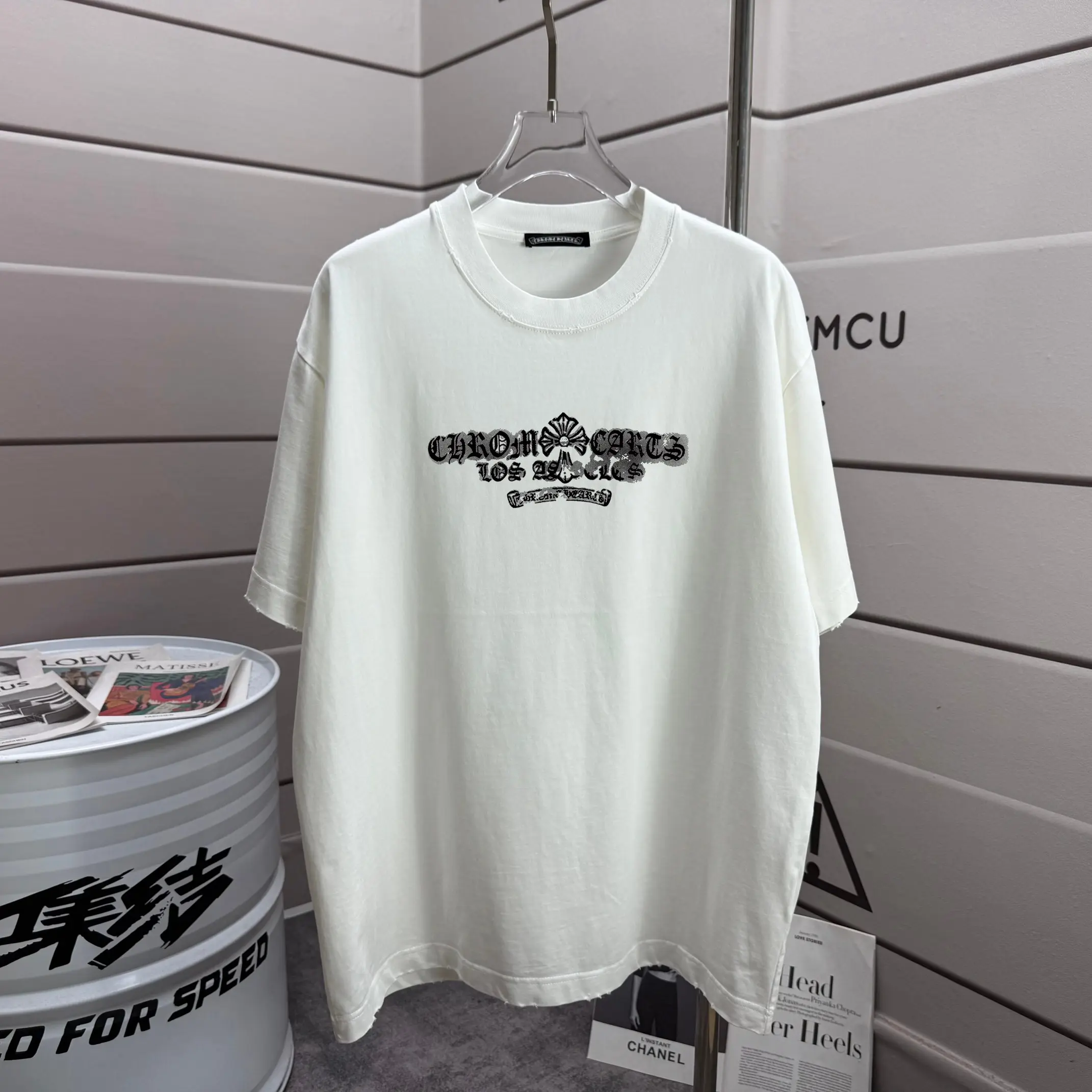 Logo Graphic Washed Cotton T-Shirt D14015204 — view 2