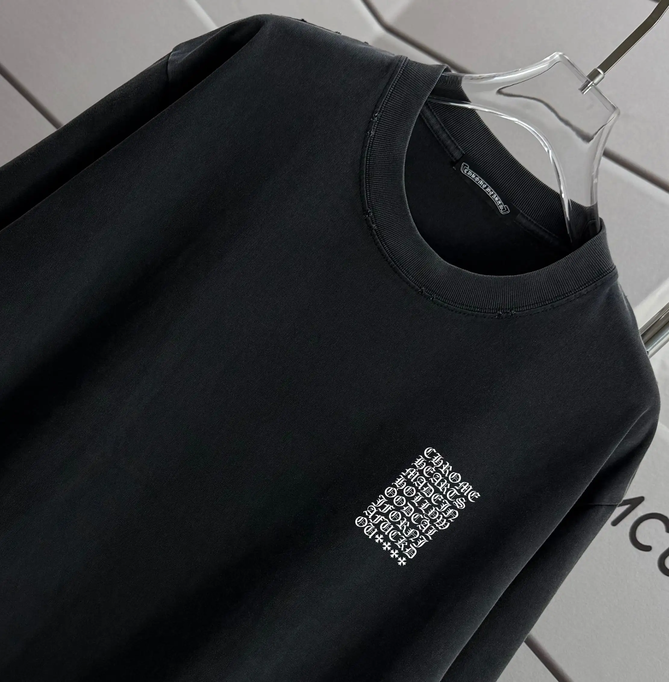 Logo-Print Washed Cotton T-Shirt D14015199 — view 3