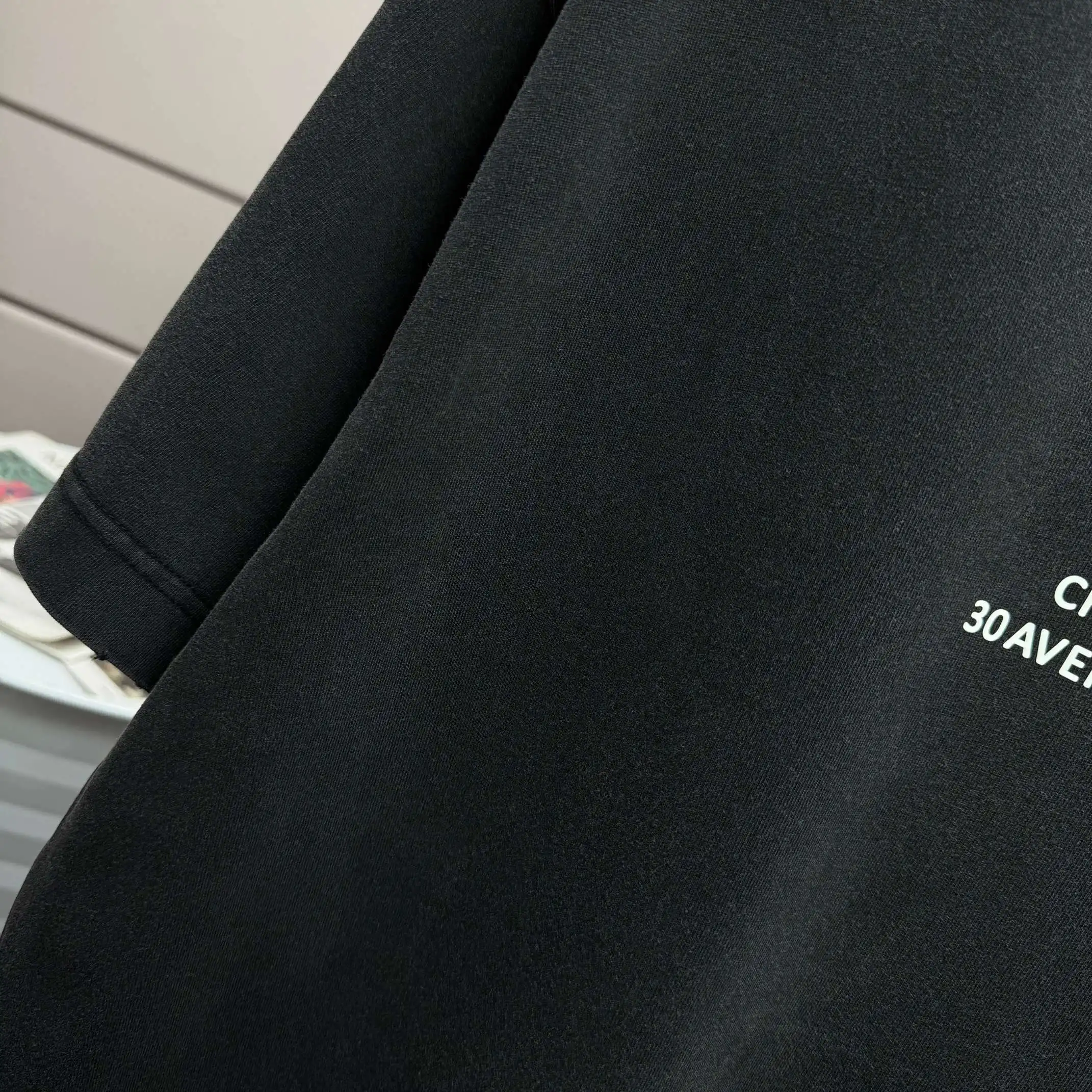Logo Print Washed Cotton T-Shirt D14015124 — view 4