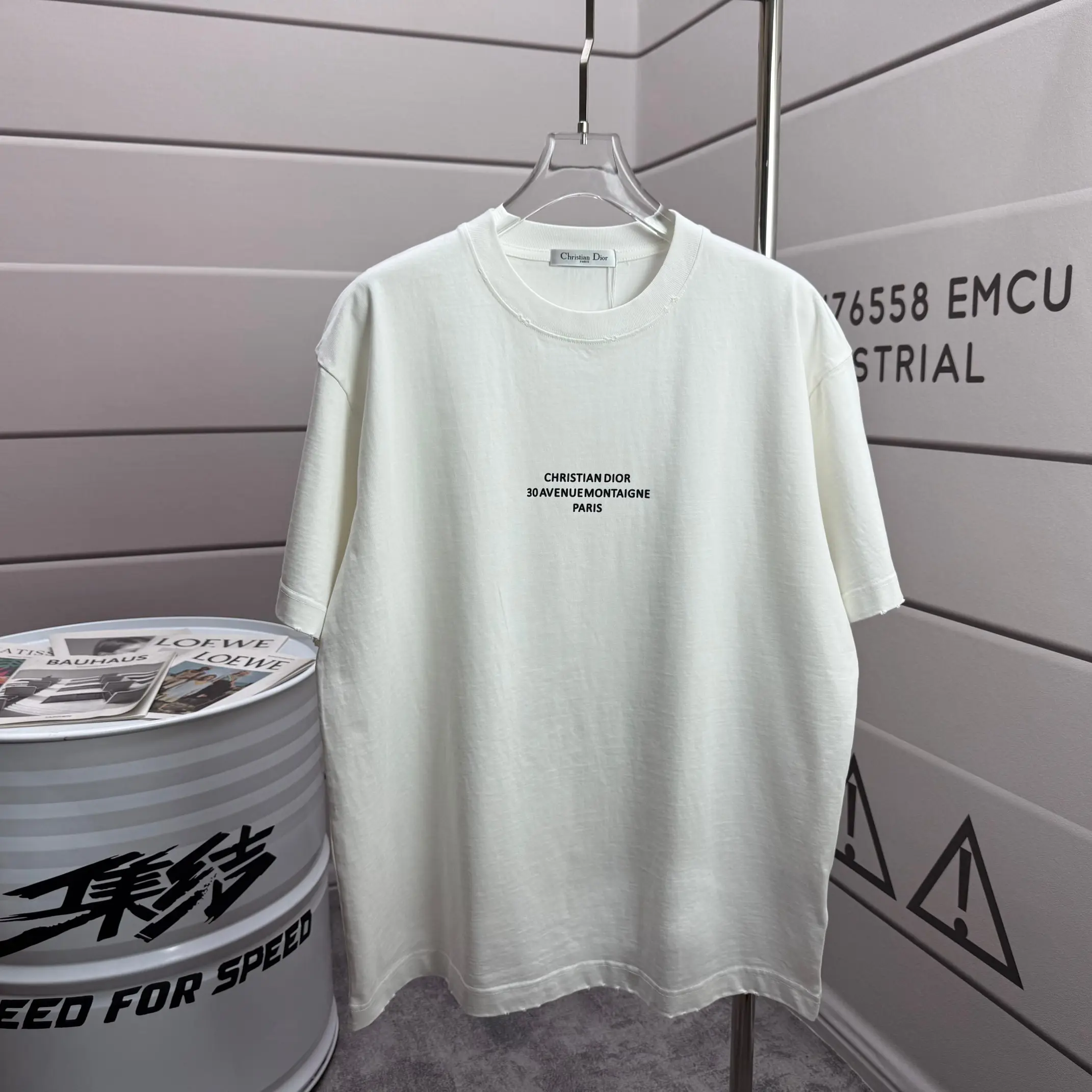 30 Avenue Montaigne Logo Cotton T-Shirt D14015123