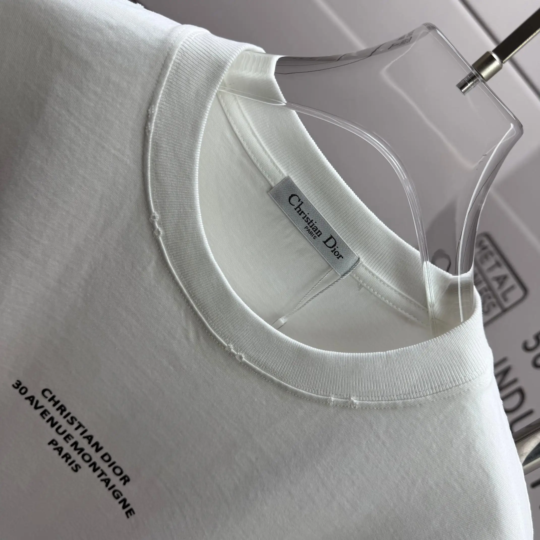 30 Avenue Montaigne Logo Cotton T-Shirt D14015123 — view 3