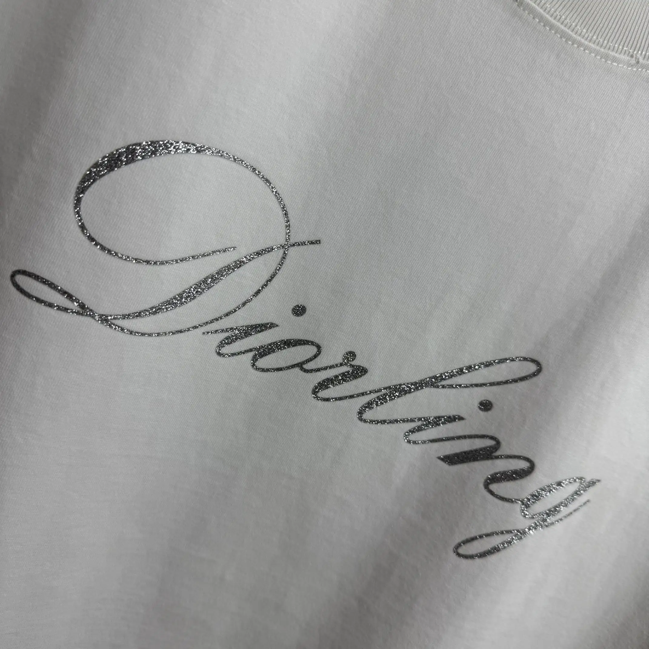 Diorling Logo Print Cotton T-Shirt D14012126 — view 5