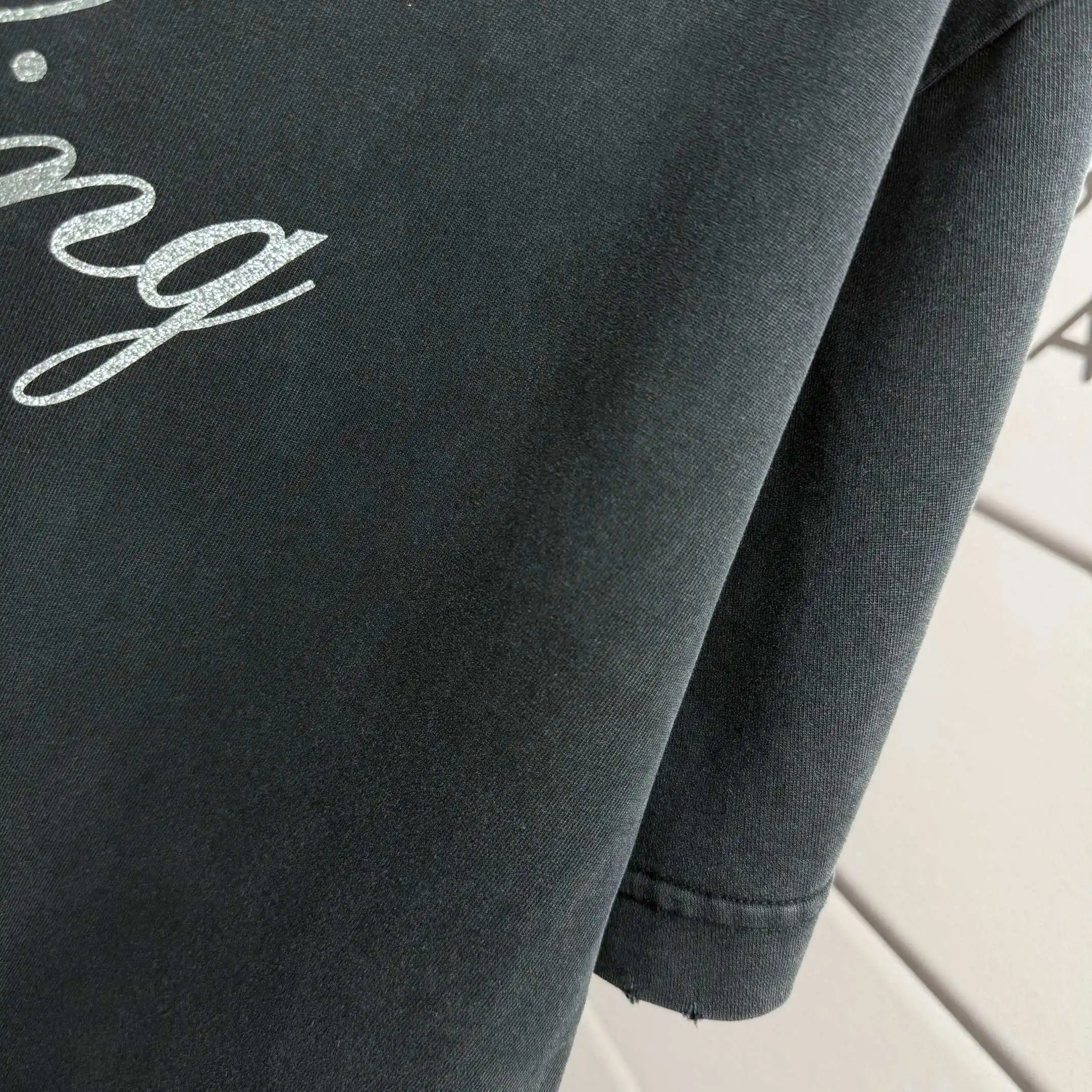 Diorling Logo Washed Cotton T-Shirt D14012127 — view 6