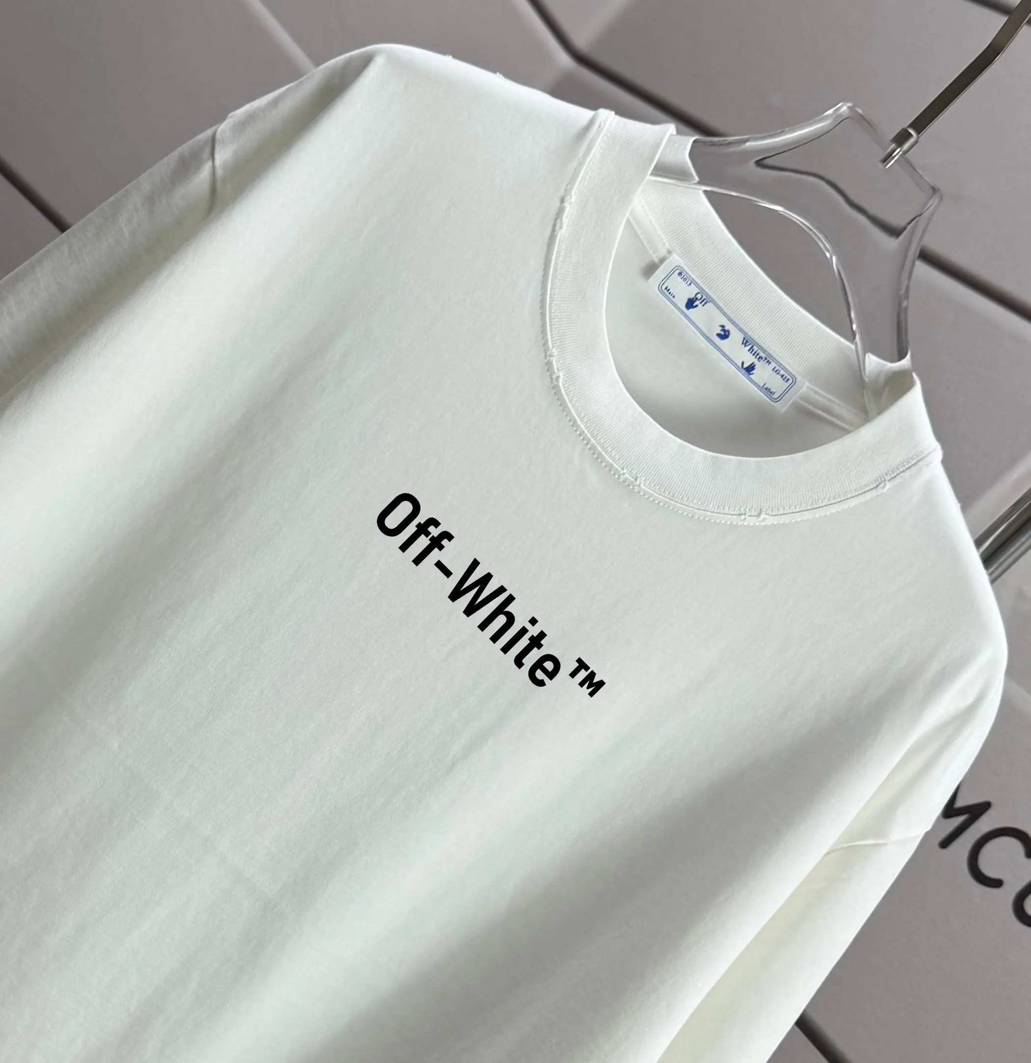 Distressed Graphic Print Cotton T-Shirt D14015224 — view 3