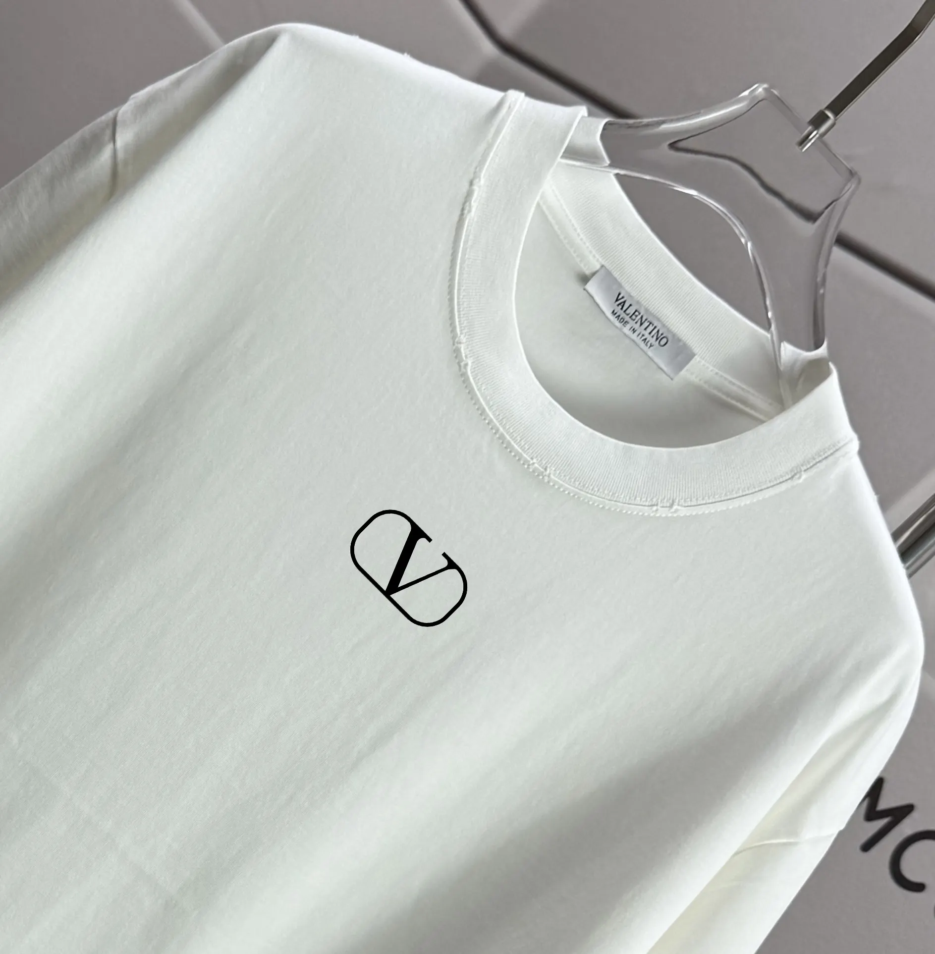 Distressed Logo Print Cotton T-Shirt D14015212 — view 3