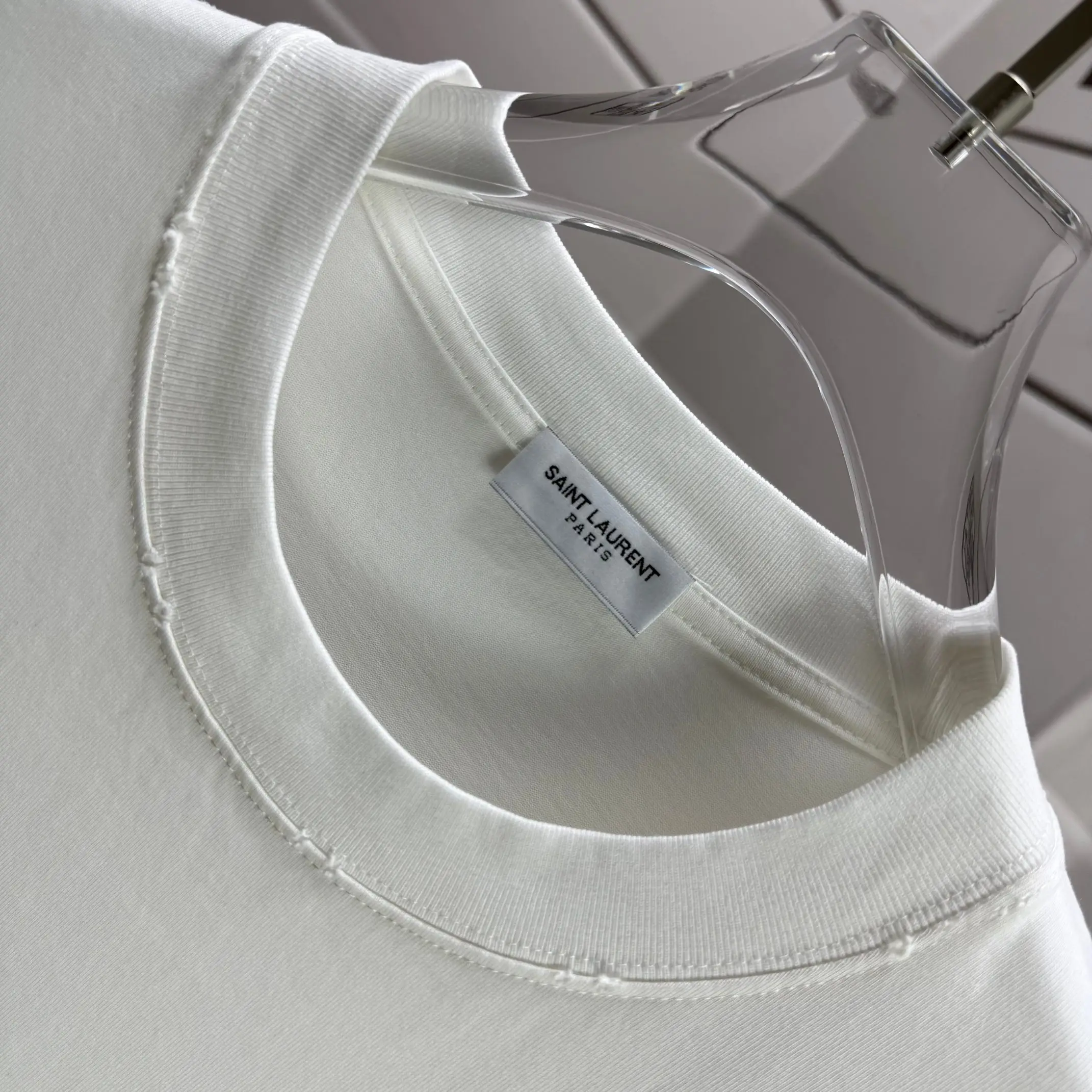 Logo Graphic Distressed Cotton T-Shirt D14015166 — view 5