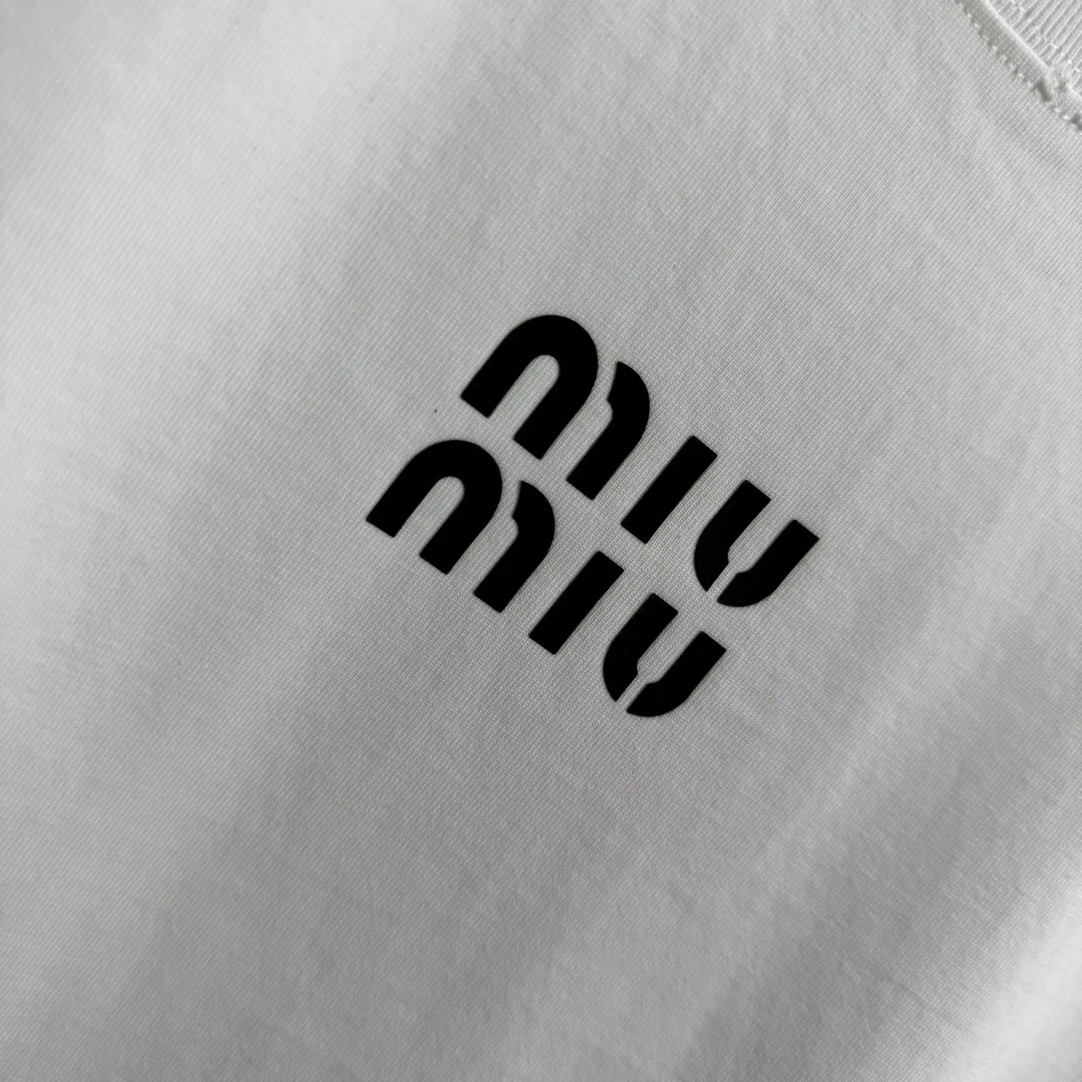 Distressed Logo Cotton-Jersey T-Shirt D14015121 — view 5
