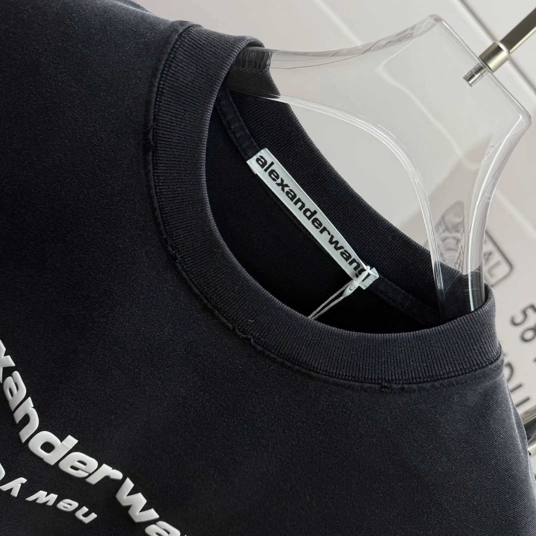 Logo Print Washed Cotton T-Shirt D14515098 — view 3