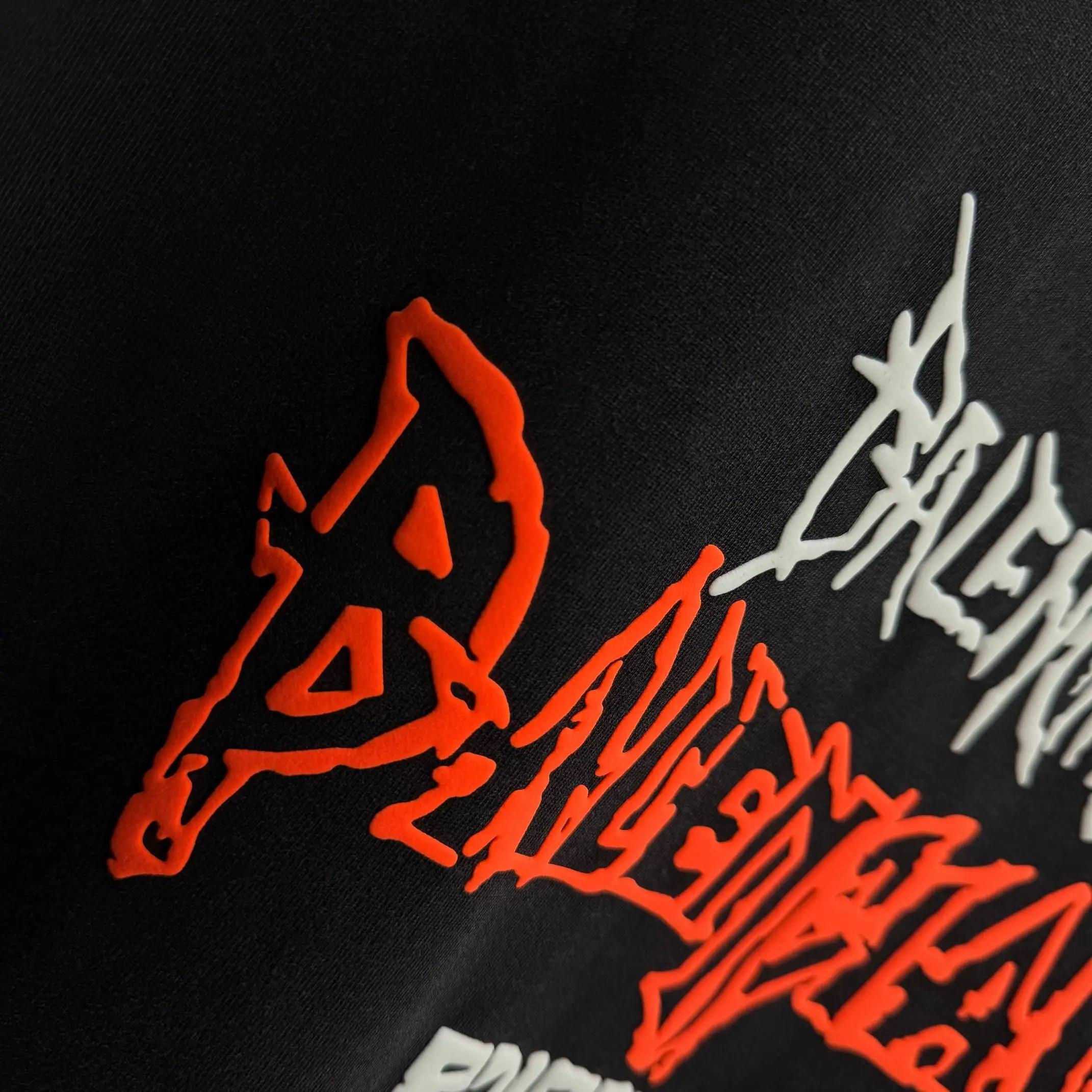 Logo-Print Distressed Cotton-Jersey T-Shirt D14512115 — view 7