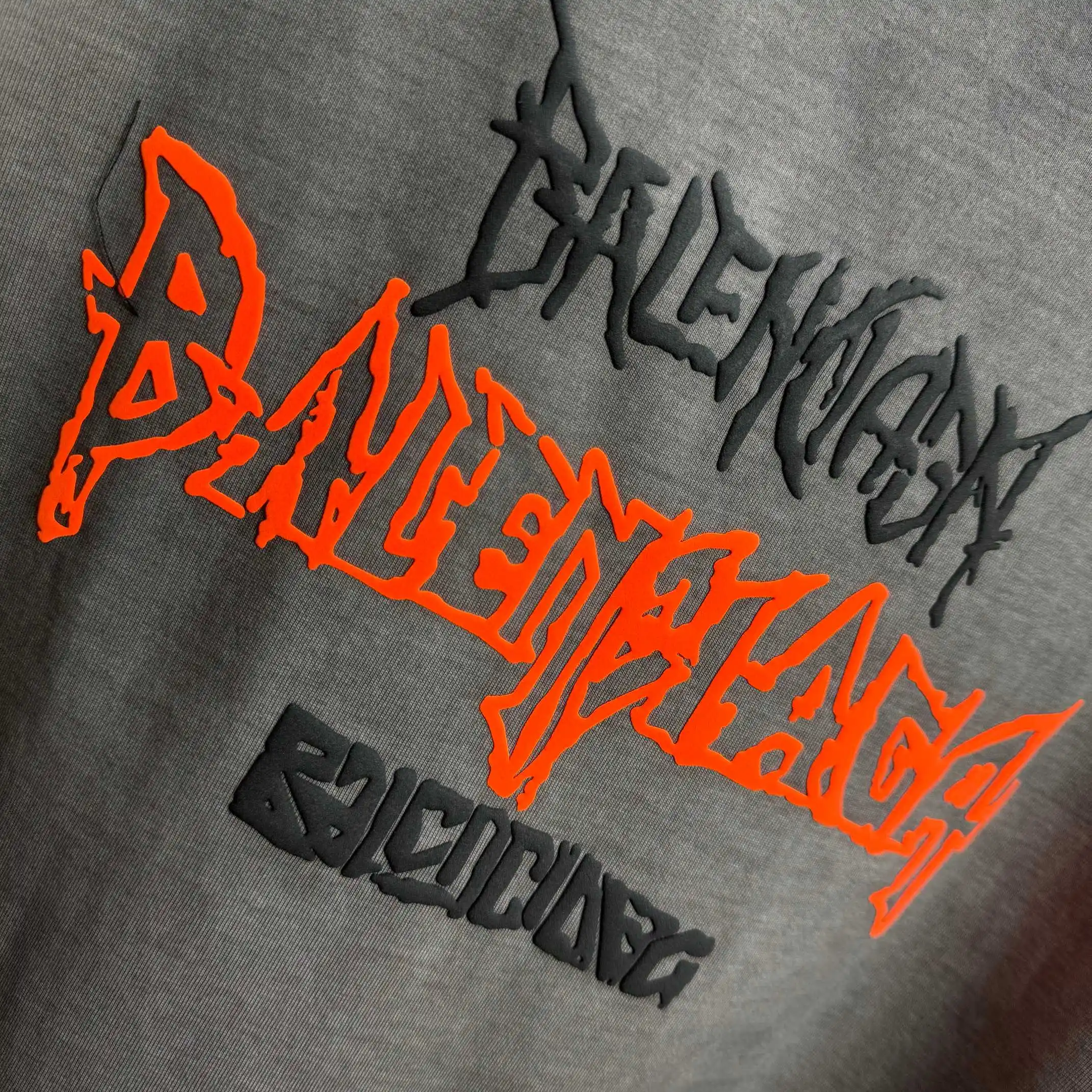 Logo-Embroidered Distressed Cotton T-Shirt D14512117 — view 5