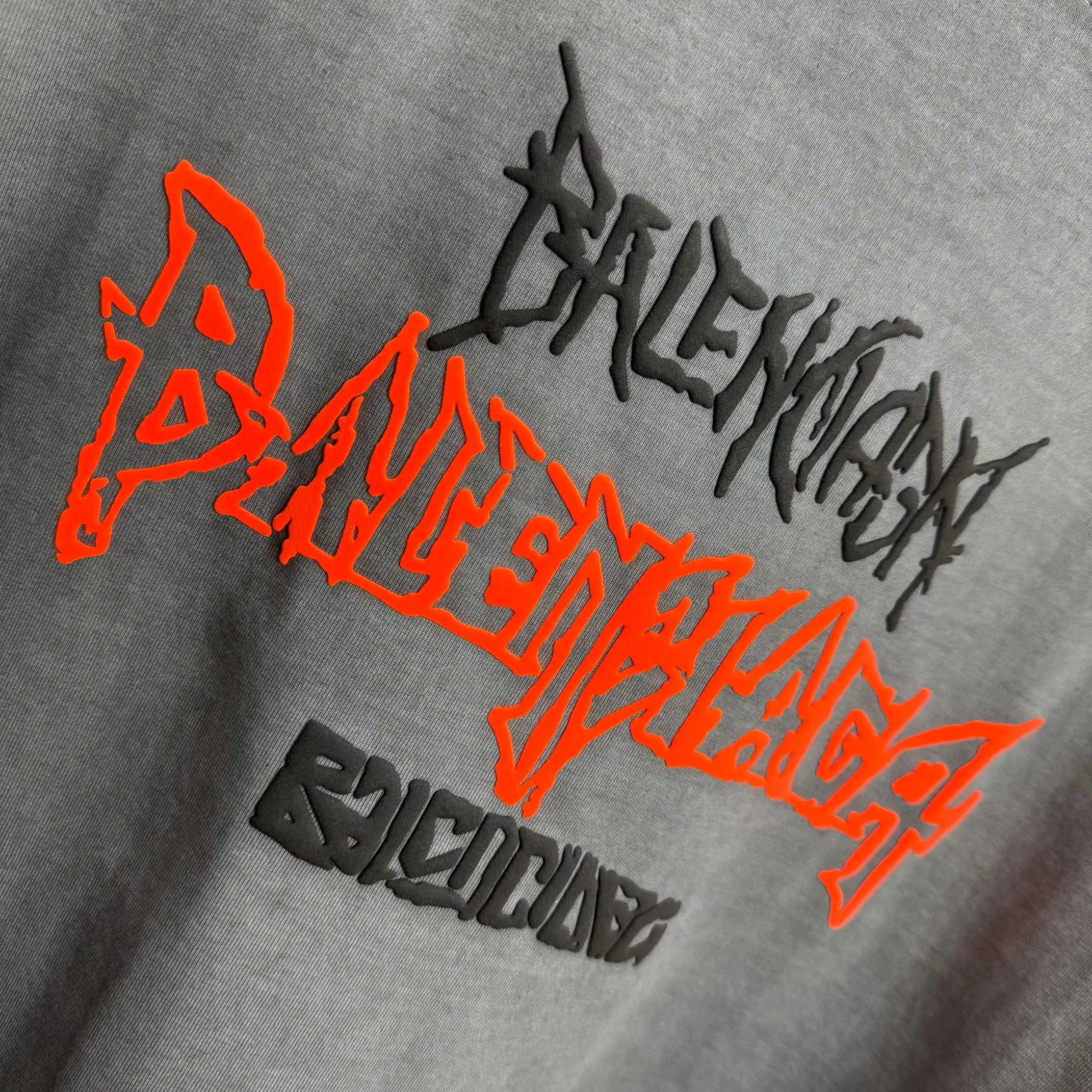 Logo-Embroidered Distressed Cotton T-Shirt D14512116 — view 5