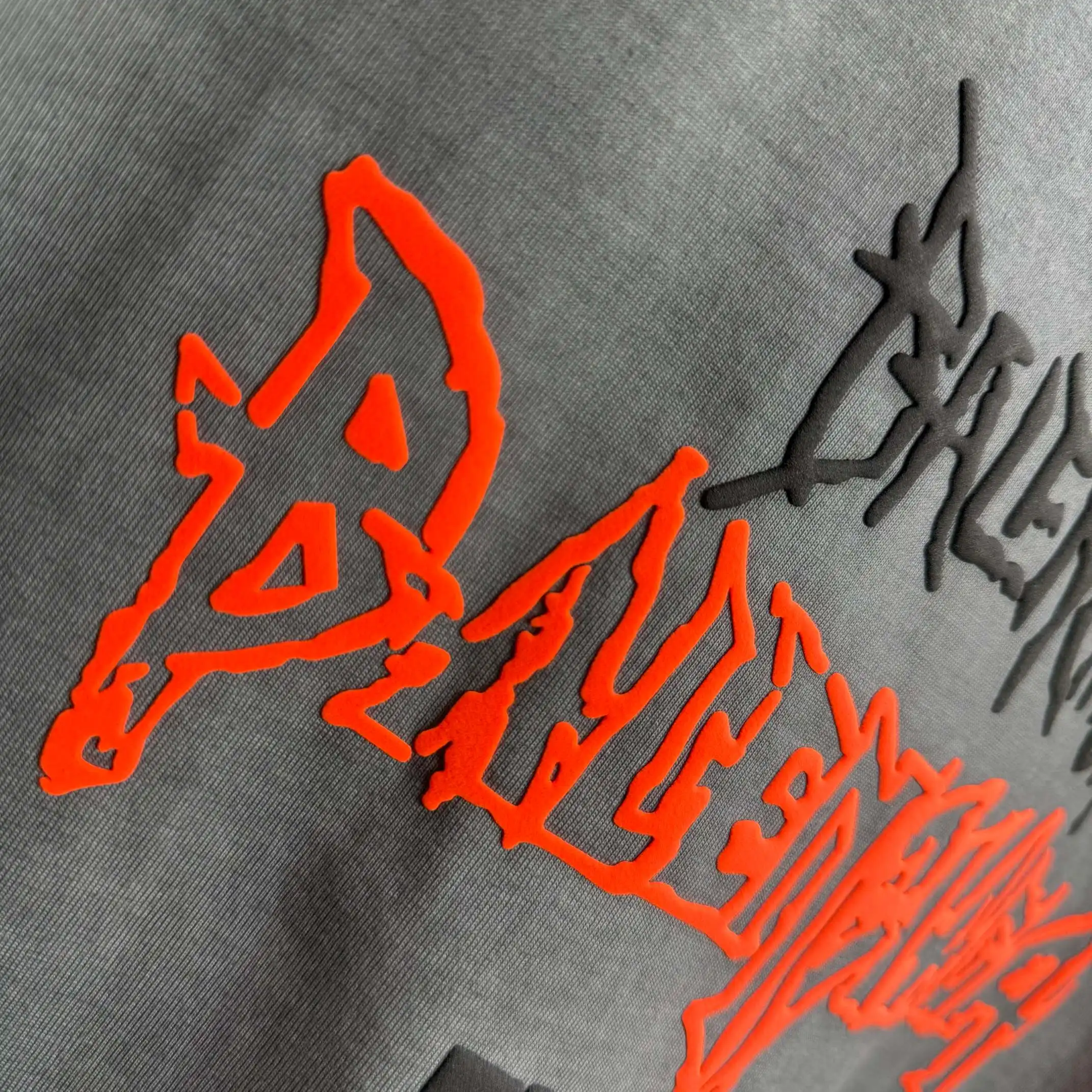 Logo-Embroidered Distressed Cotton T-Shirt D14512116 — view 7