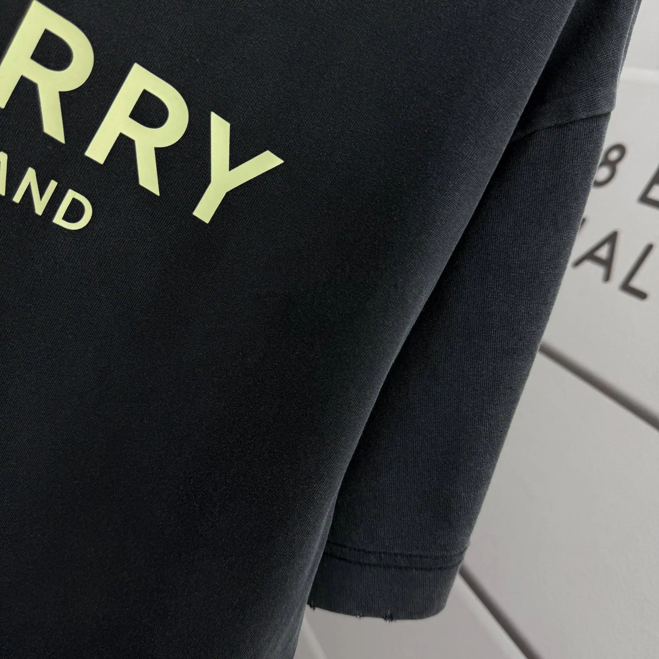 Logo Print Washed Cotton T-Shirt D14512131 — view 6